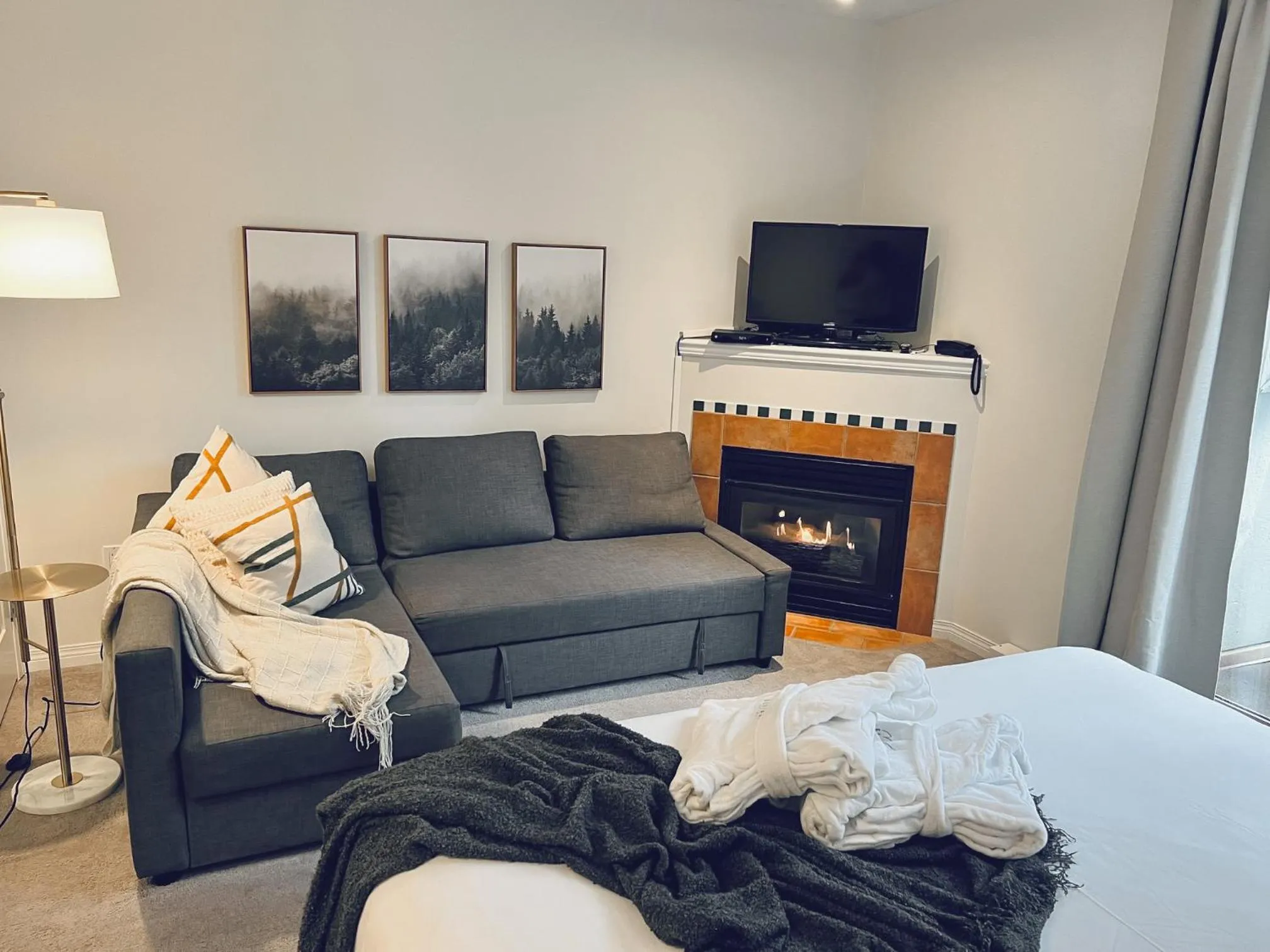 TV and multimedia in Alpenglow Lodge by Elevate Vacations