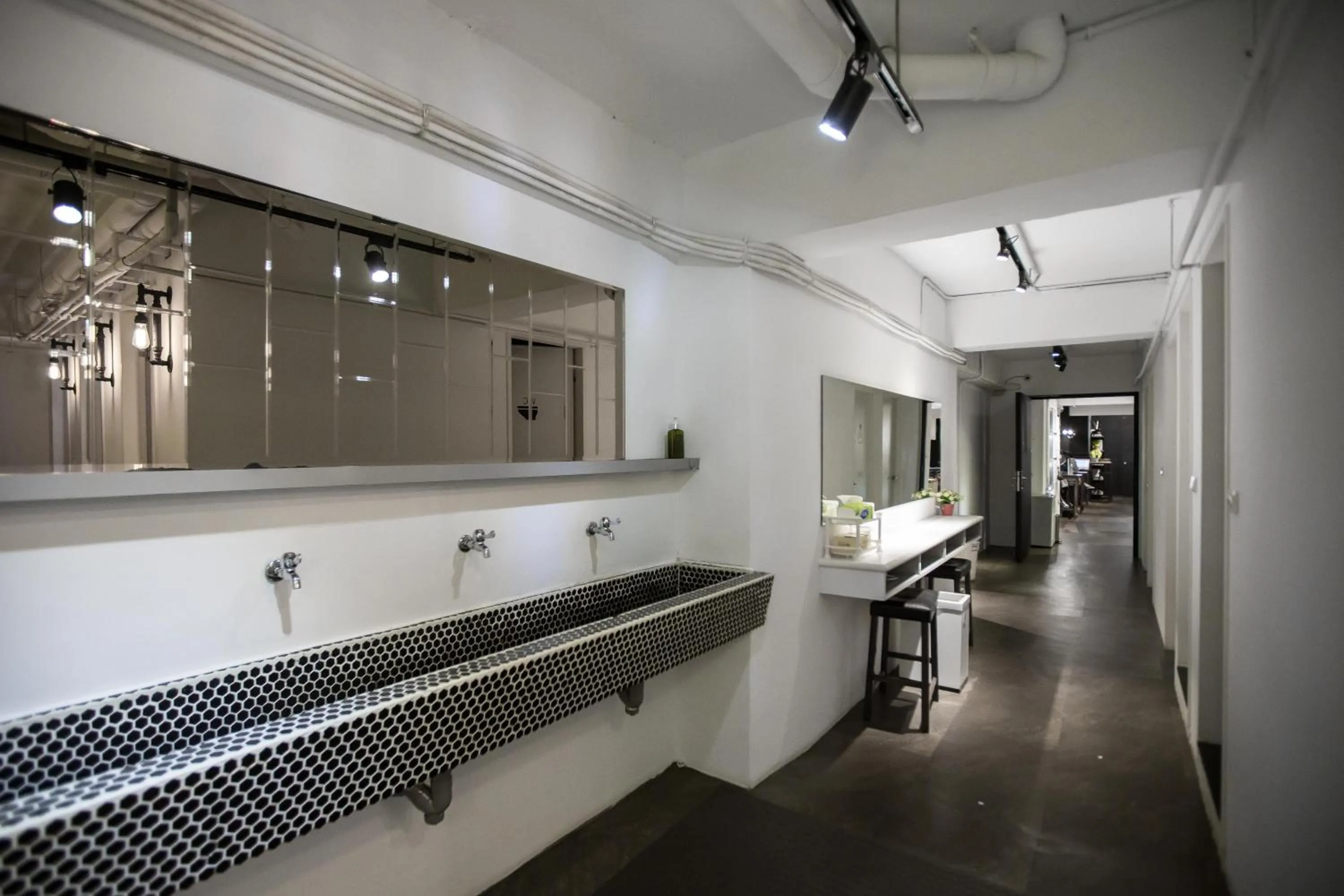 On site in We Come Hostel