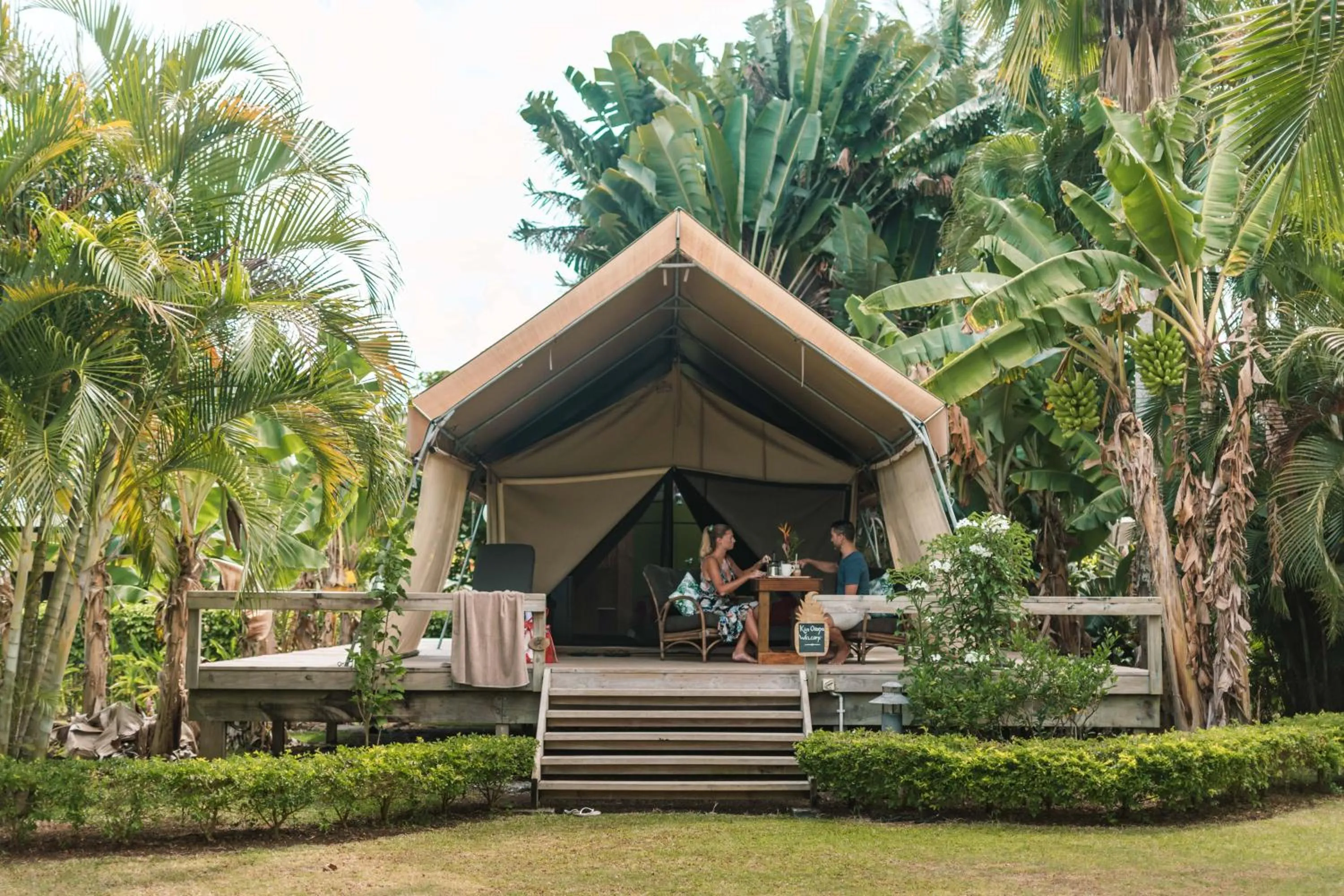 Patio in Ikurangi Eco Retreat
