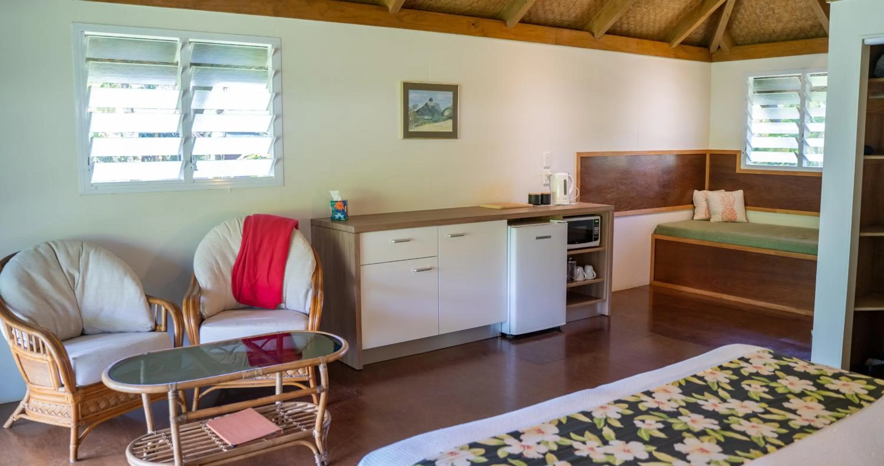 Bed in Ikurangi Eco Retreat