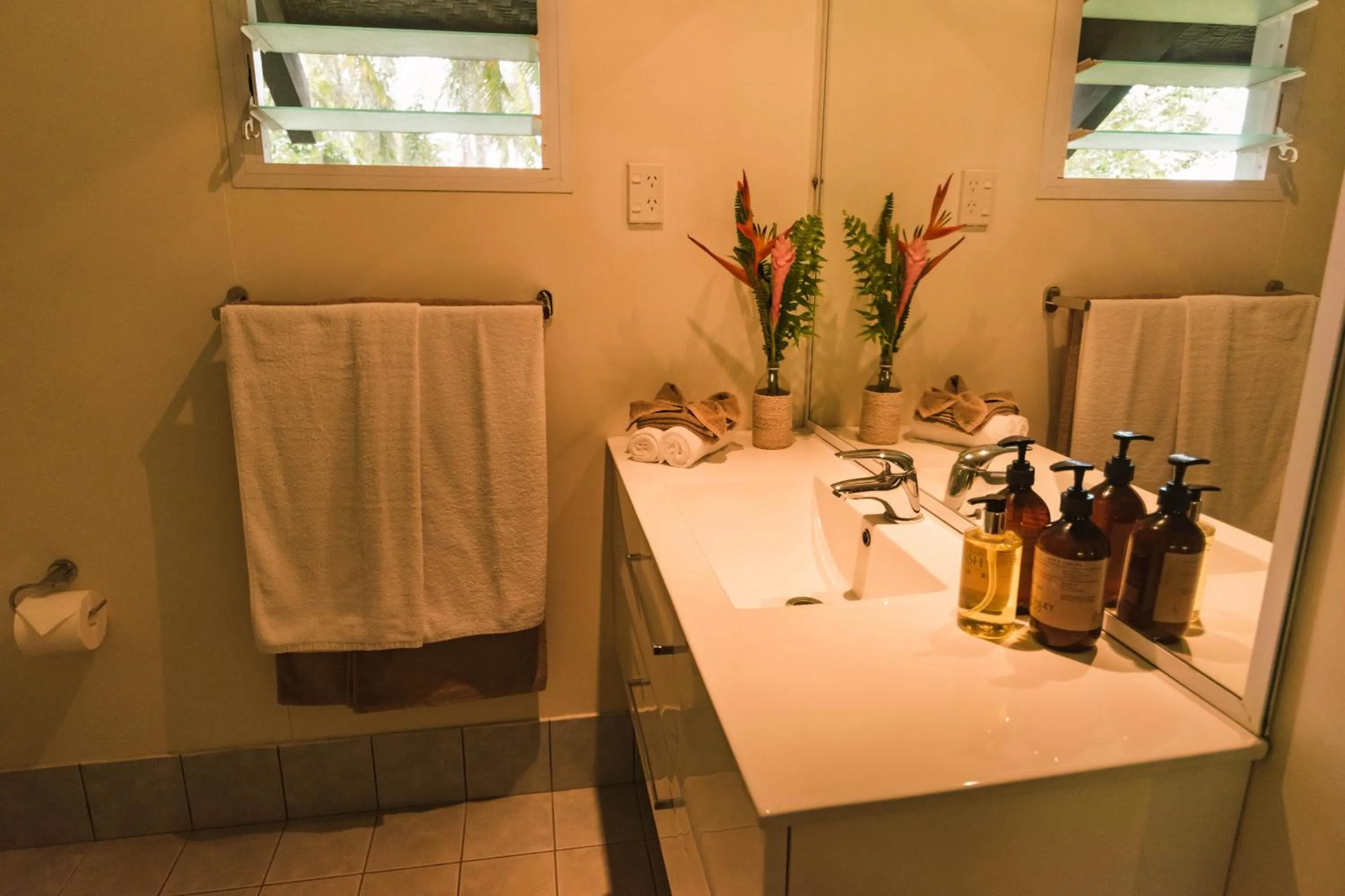Bathroom in Ikurangi Eco Retreat