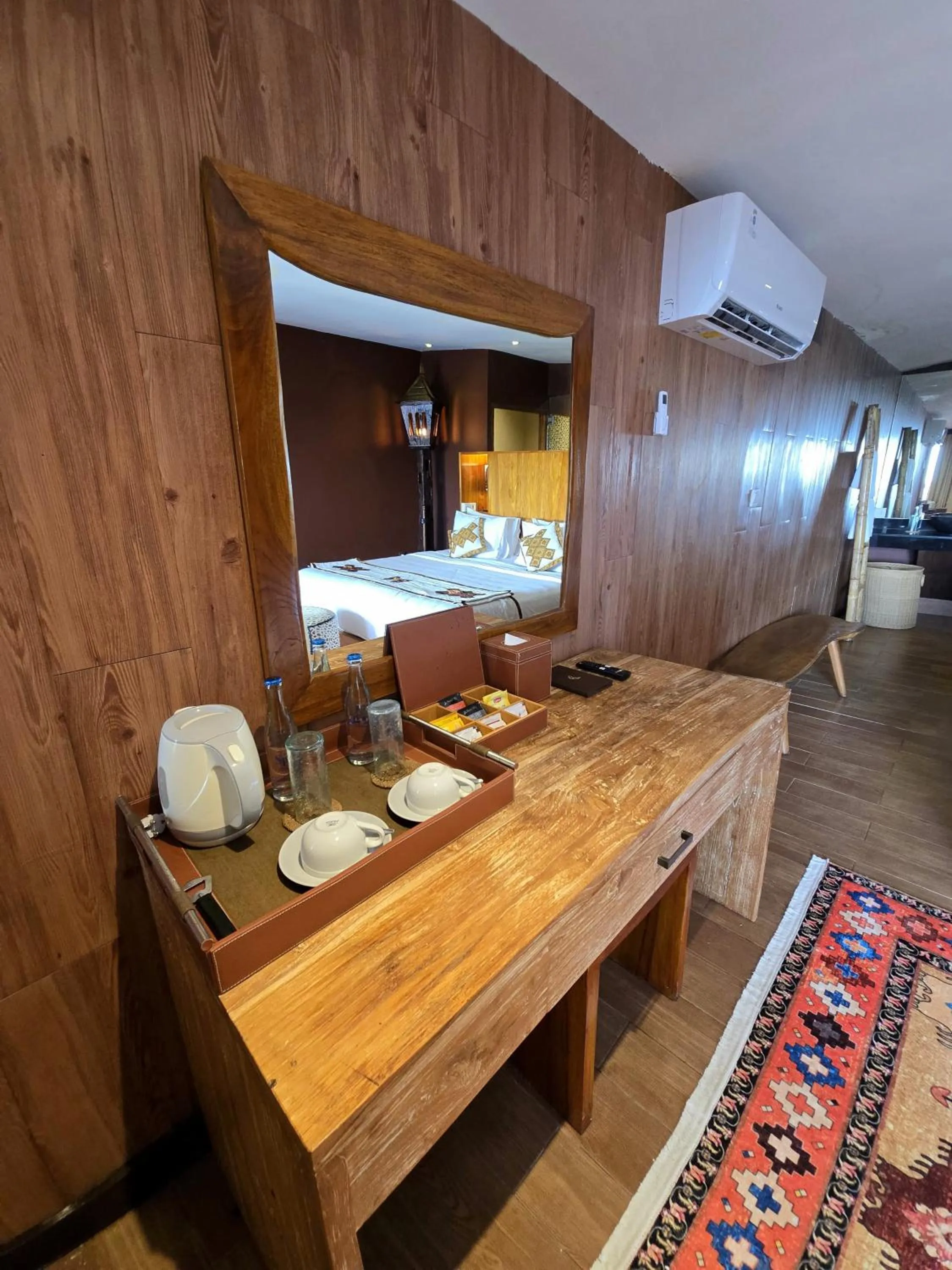 Bedroom in Sky Suites