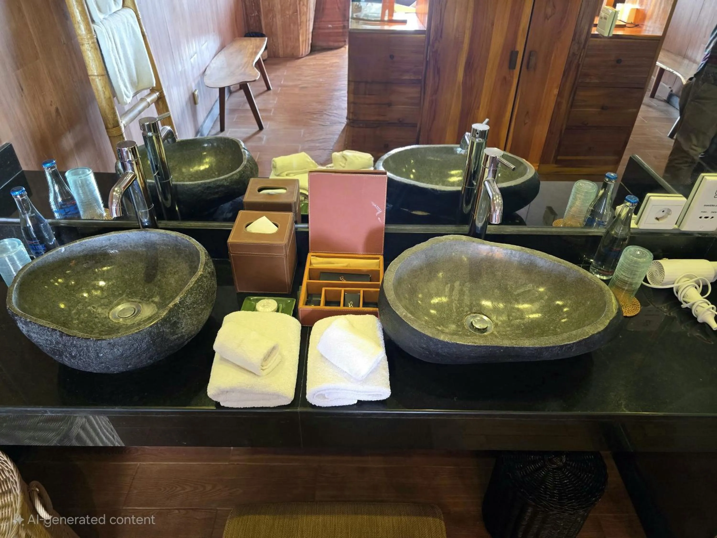 Bathroom in Sky Suites