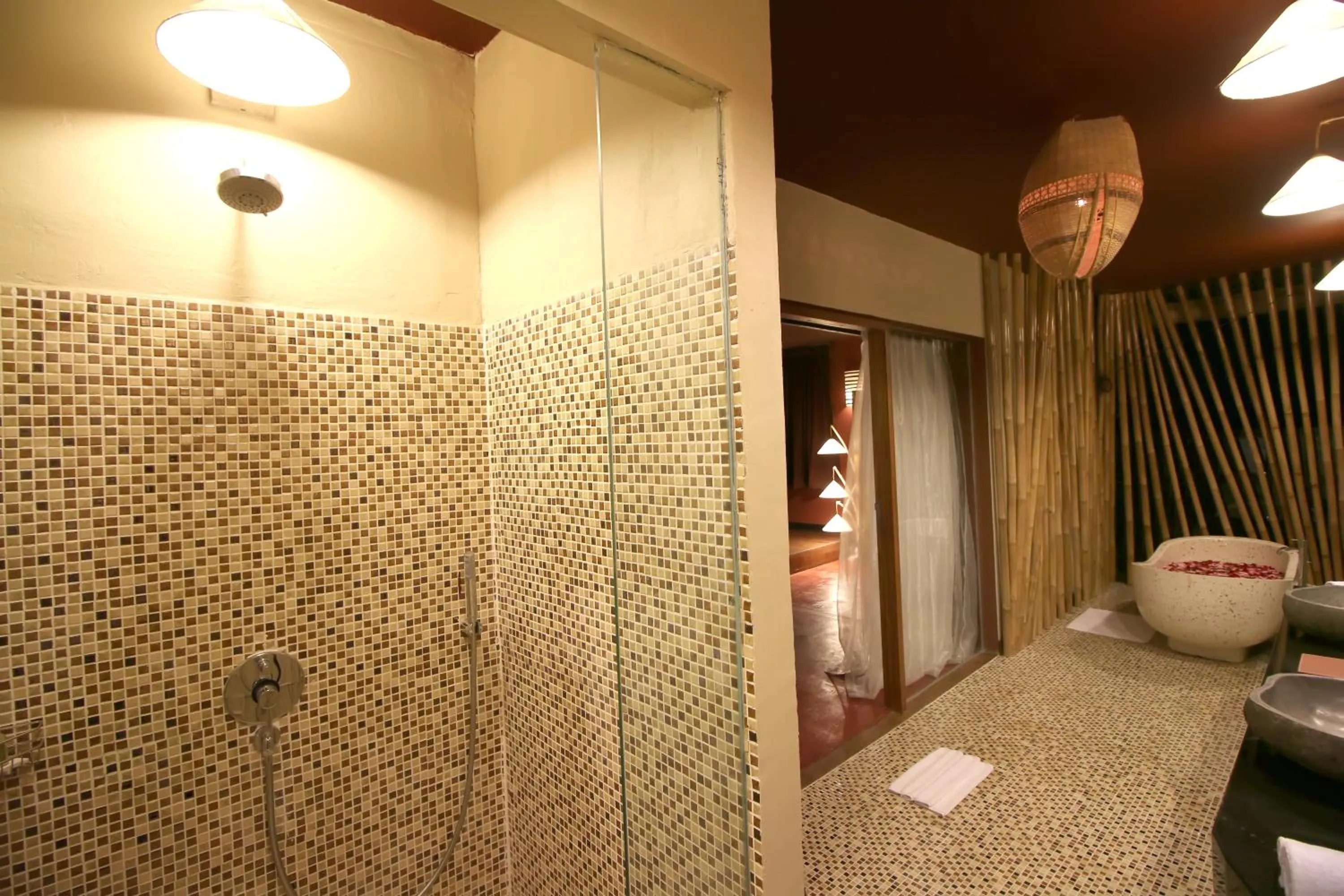 Bathroom in Sky Suites