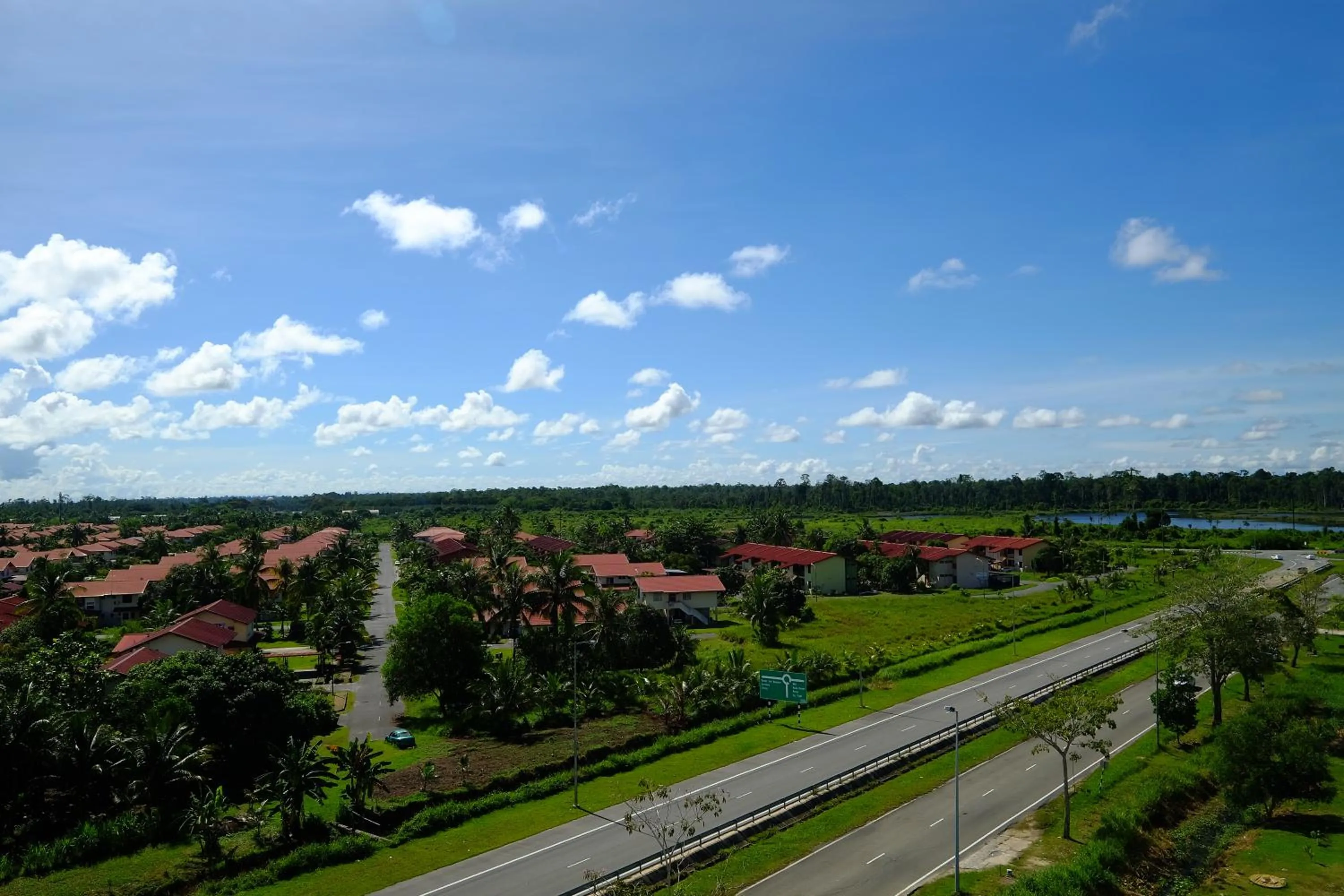 Bird's eye view in Garden Sentral Hotel