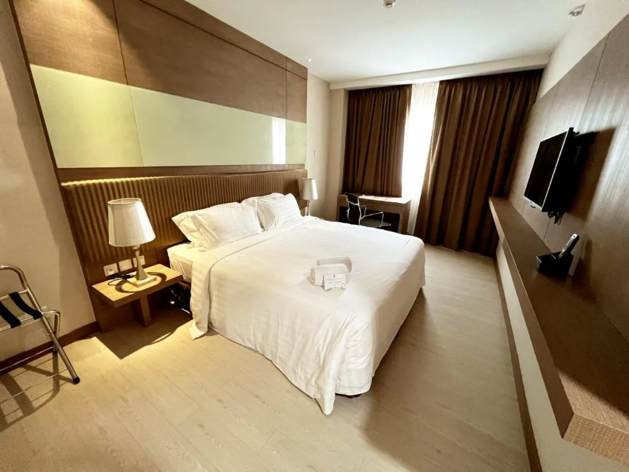 Bed in Garden Sentral Hotel