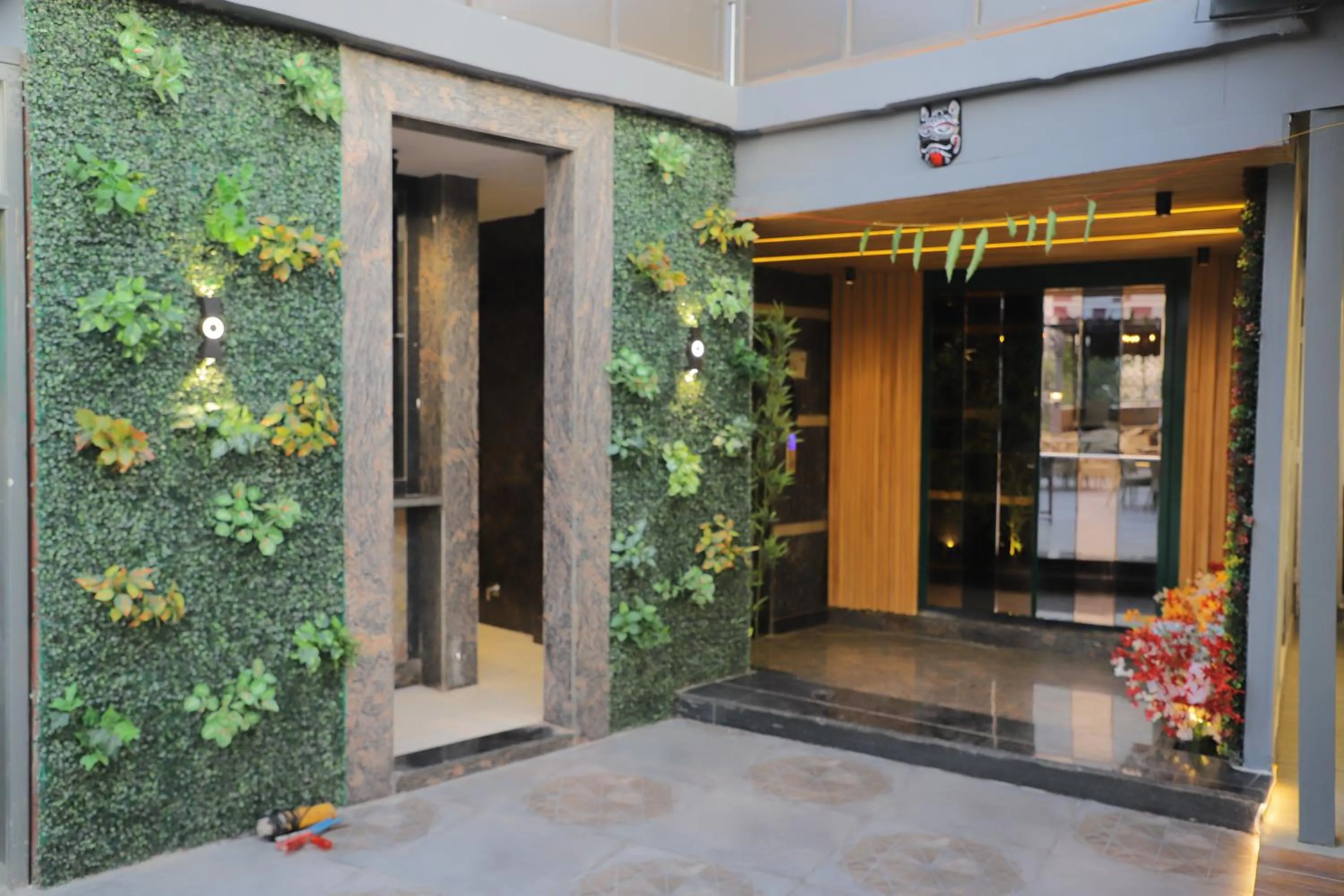 Balcony/Terrace in Hotel Haris MG Road Gurugram