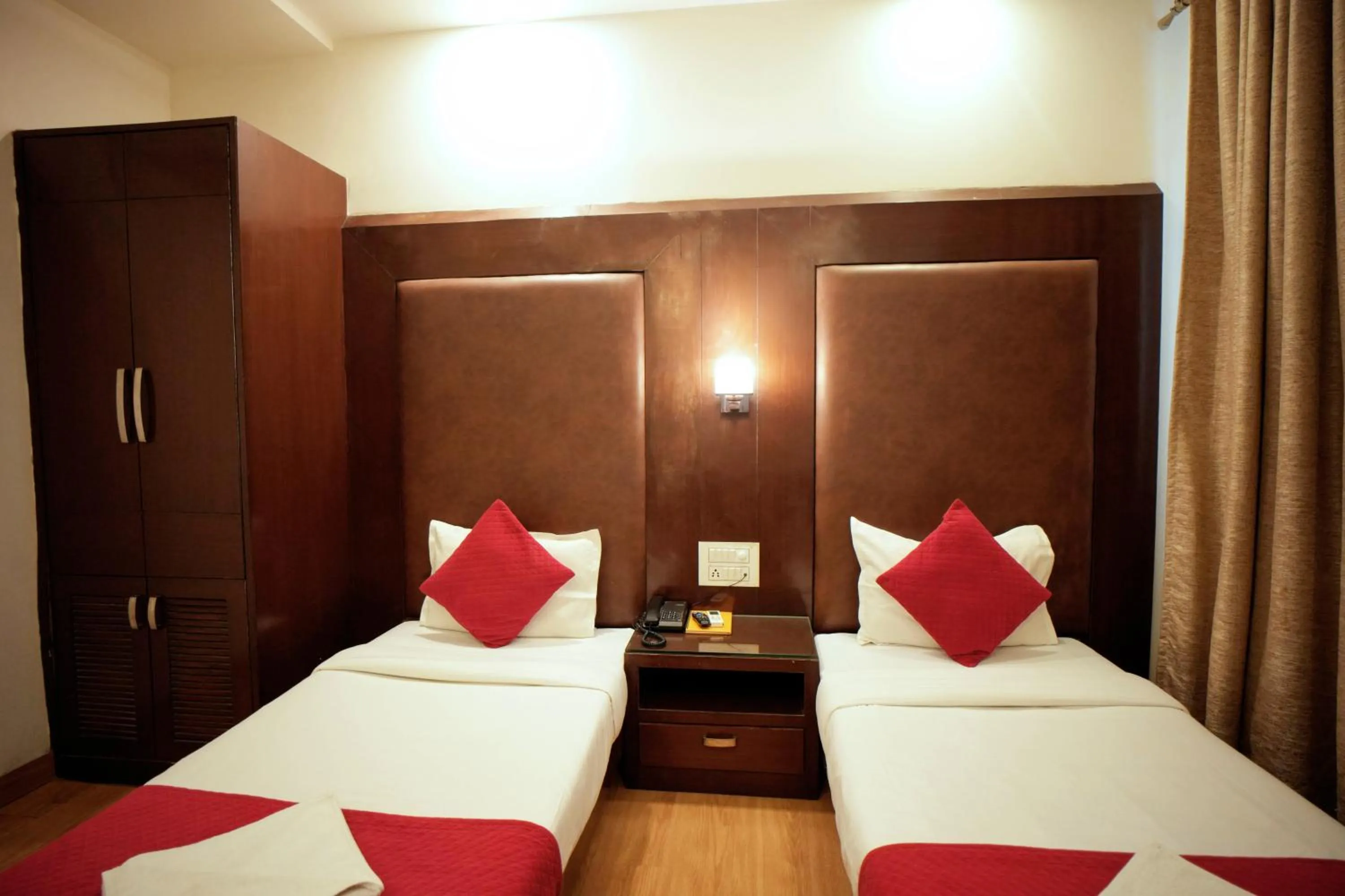 Bedroom, Bed in Hotel Haris MG Road Gurugram