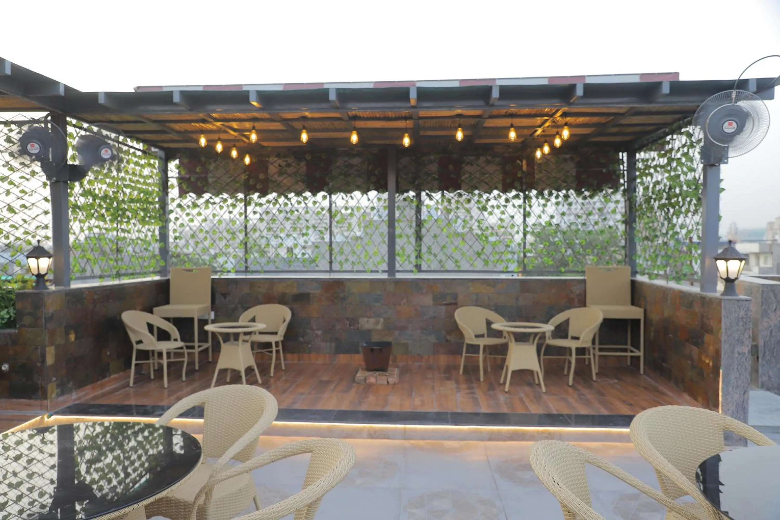 Balcony/Terrace in Hotel Haris MG Road Gurugram