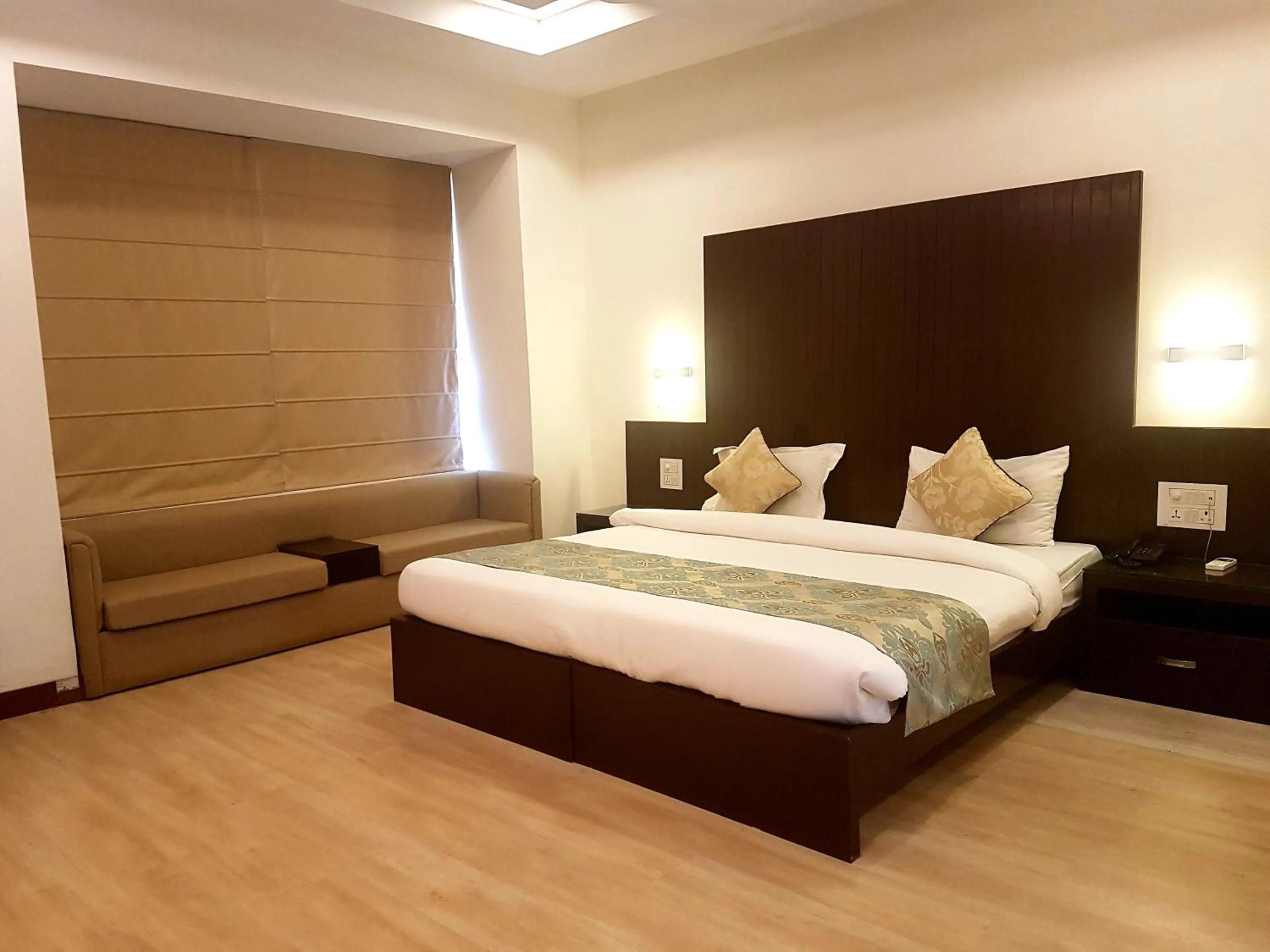 Bedroom, Bed in Hotel Haris MG Road Gurugram