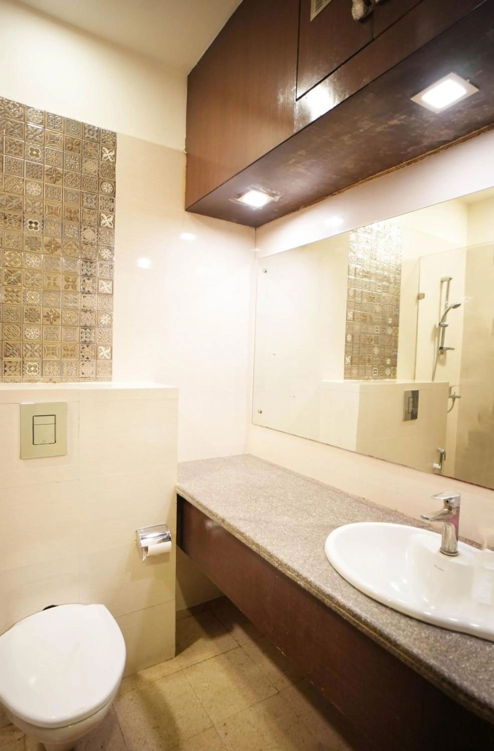 Bathroom in Hotel Haris MG Road Gurugram