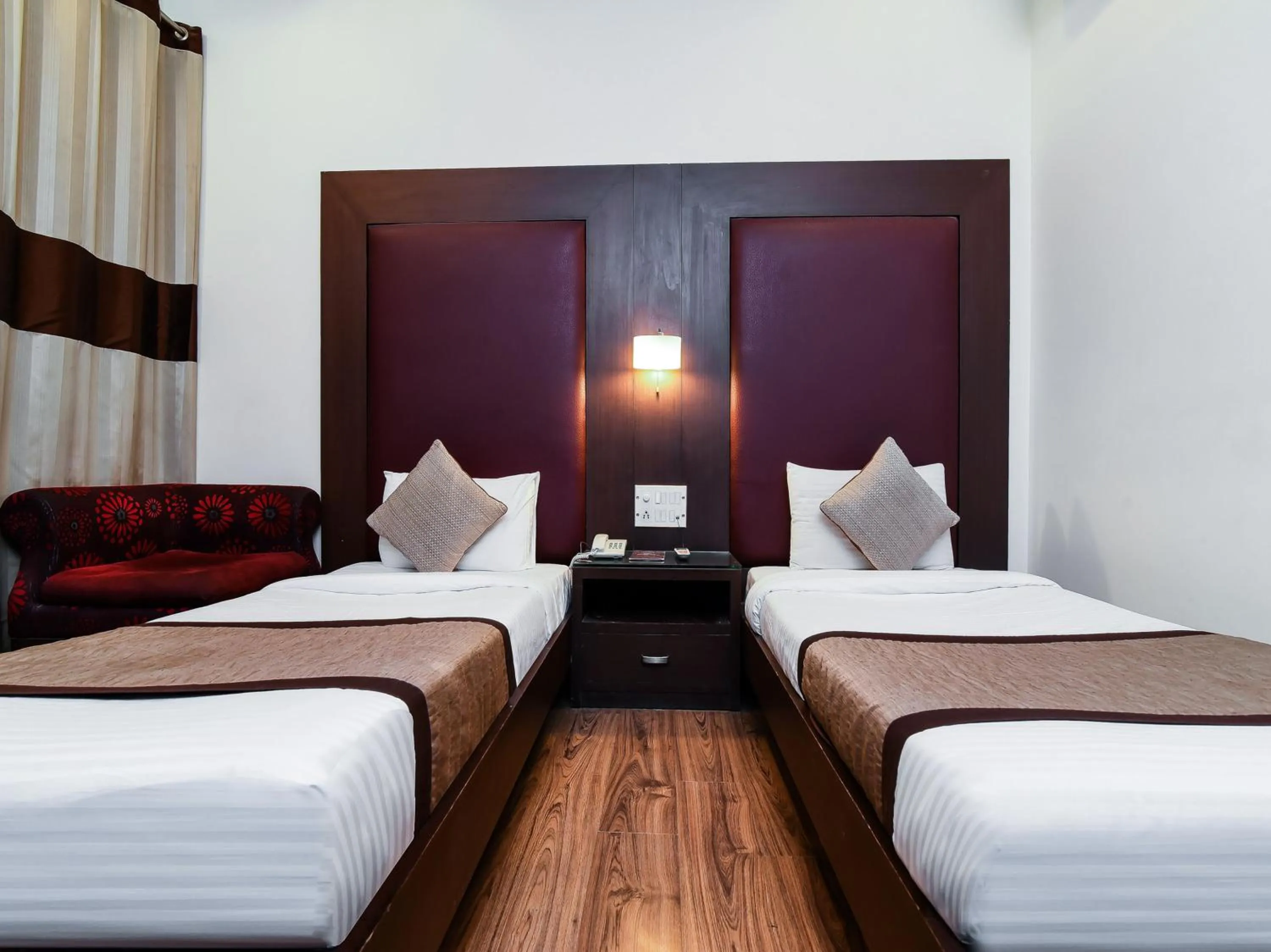 Bedroom, Bed in Hotel Haris MG Road Gurugram