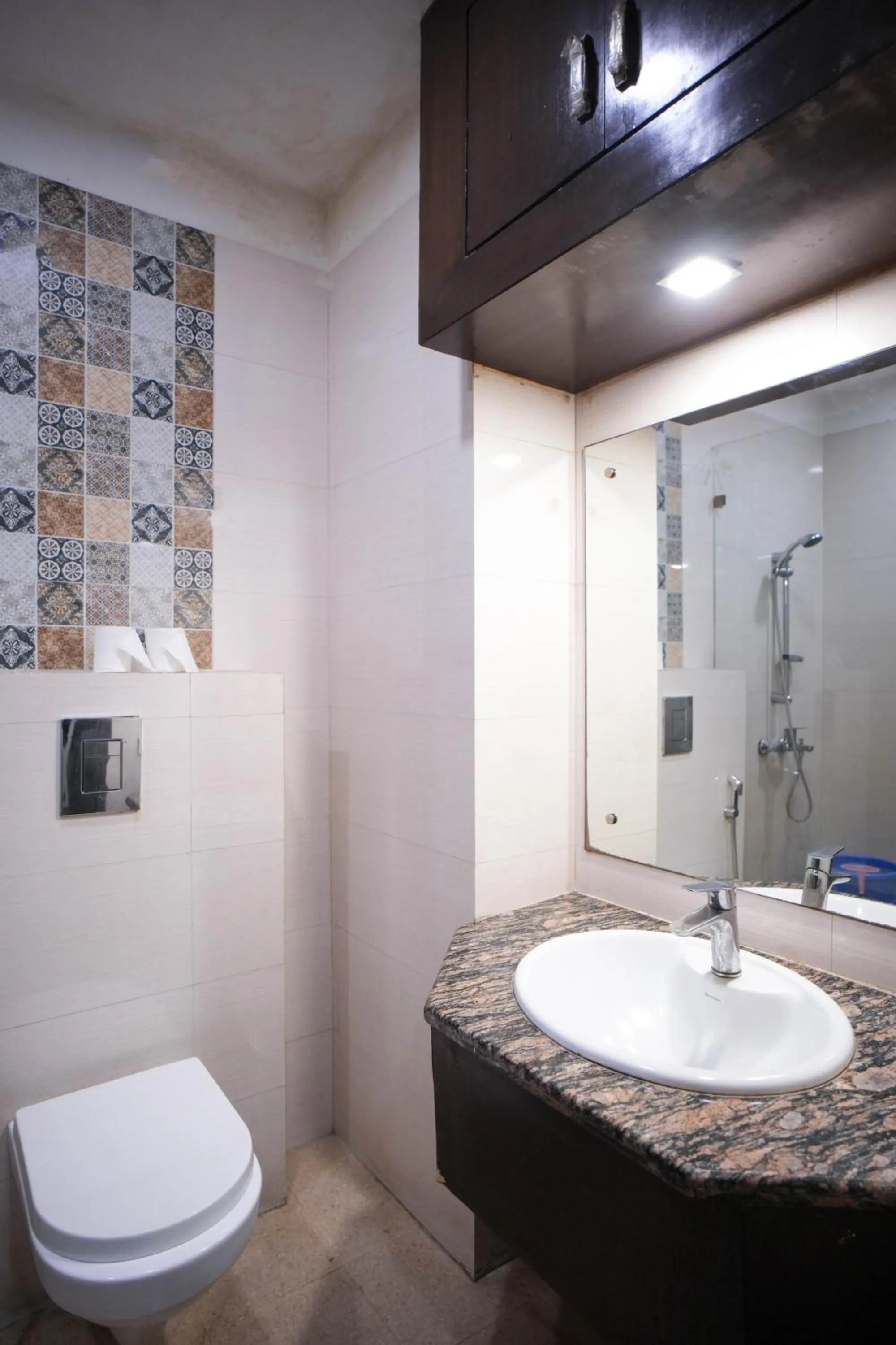 Bathroom in Hotel Haris MG Road Gurugram