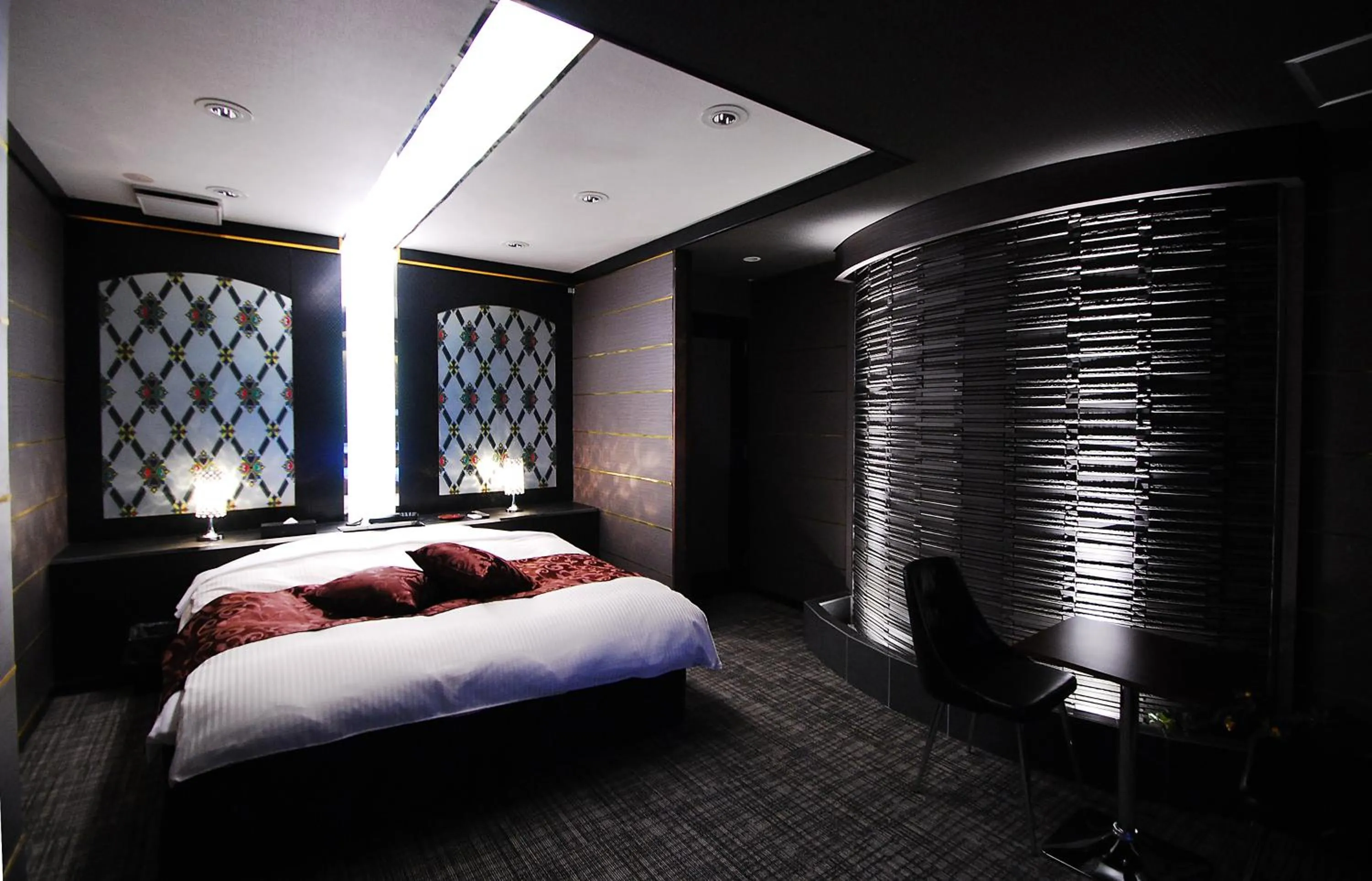 Bed in Hotel Free Style Okayama