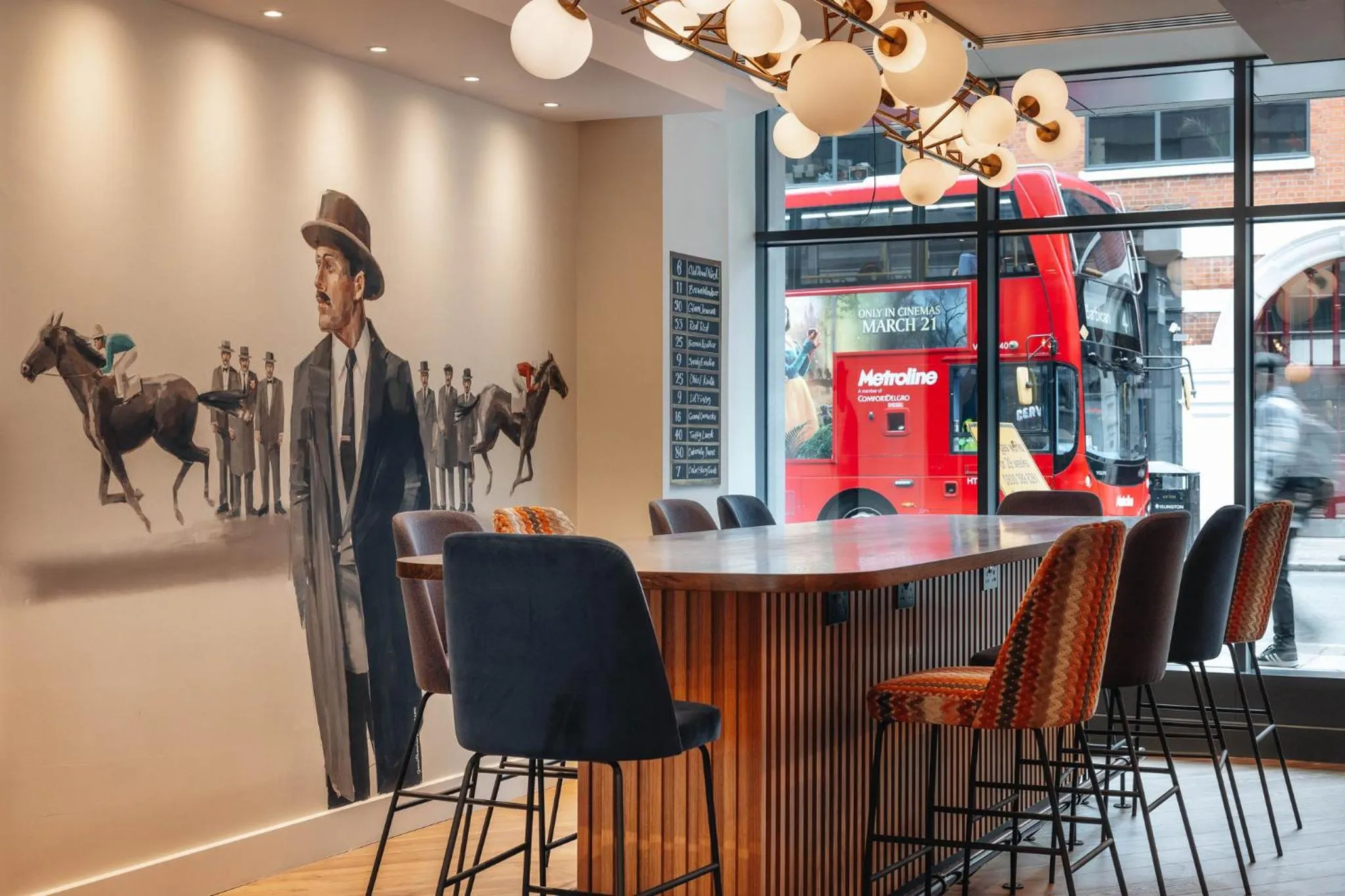 Decorative detail in Hotel Indigo London Clerkenwell by IHG