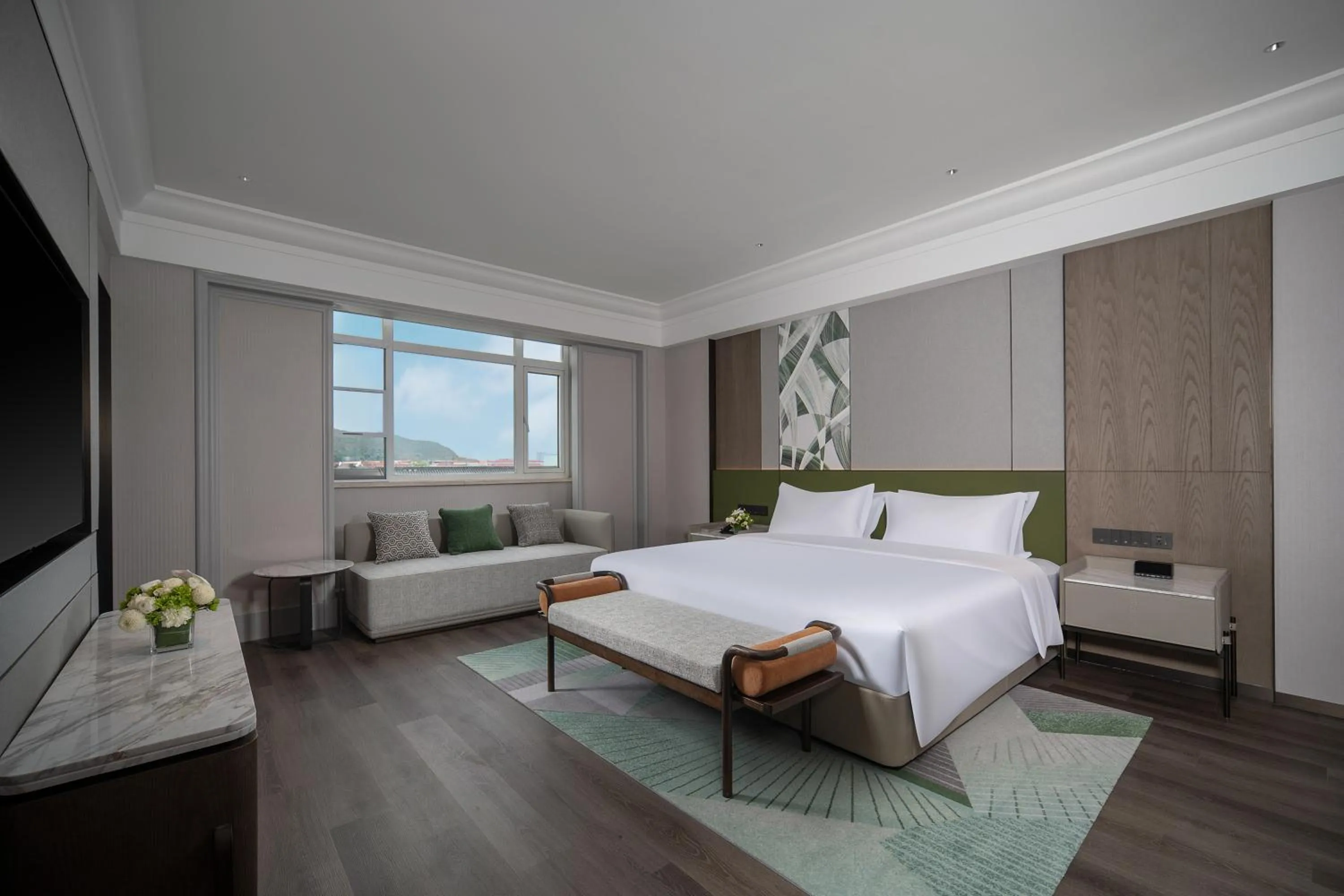 On site, Bed in Holiday Inn Xuzhou Yunquan by IHG
