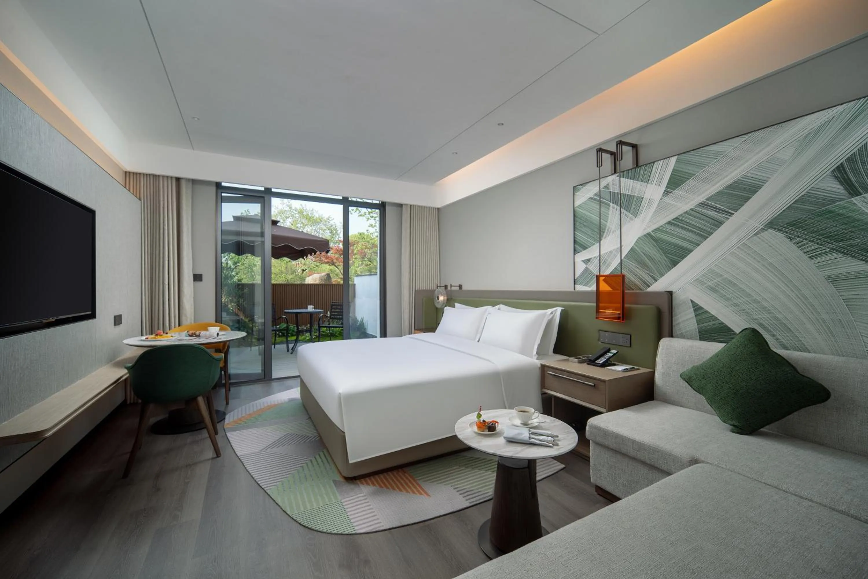 On site, Bed in Holiday Inn Xuzhou Yunquan by IHG