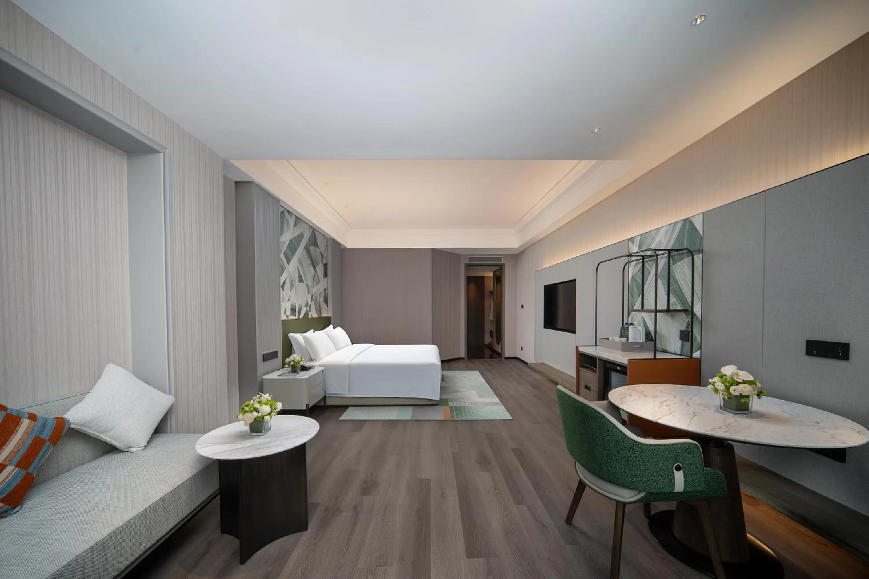 On site, Bed in Holiday Inn Xuzhou Yunquan by IHG