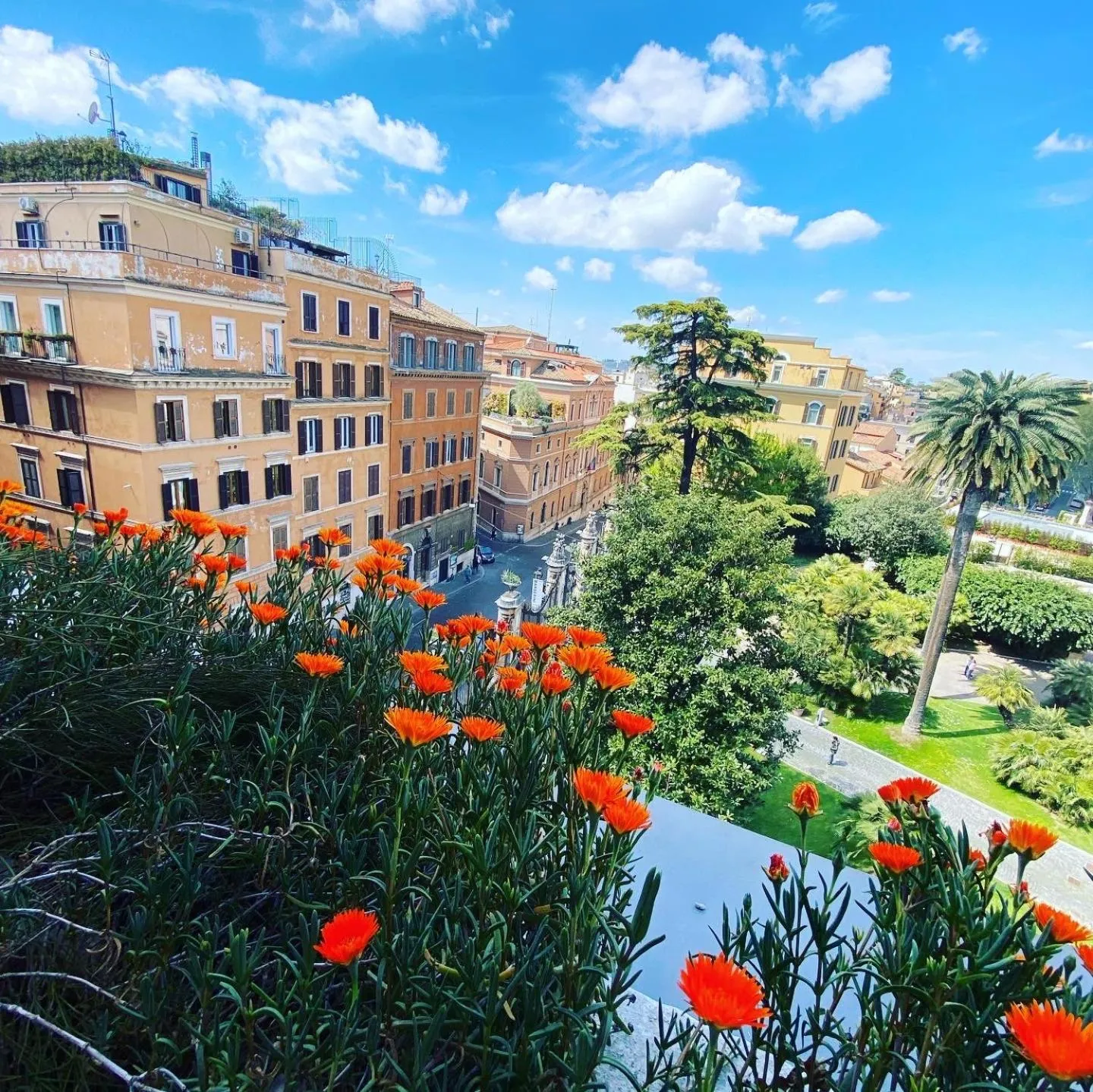 City view in Terrazza Marco Antonio Luxury Suite