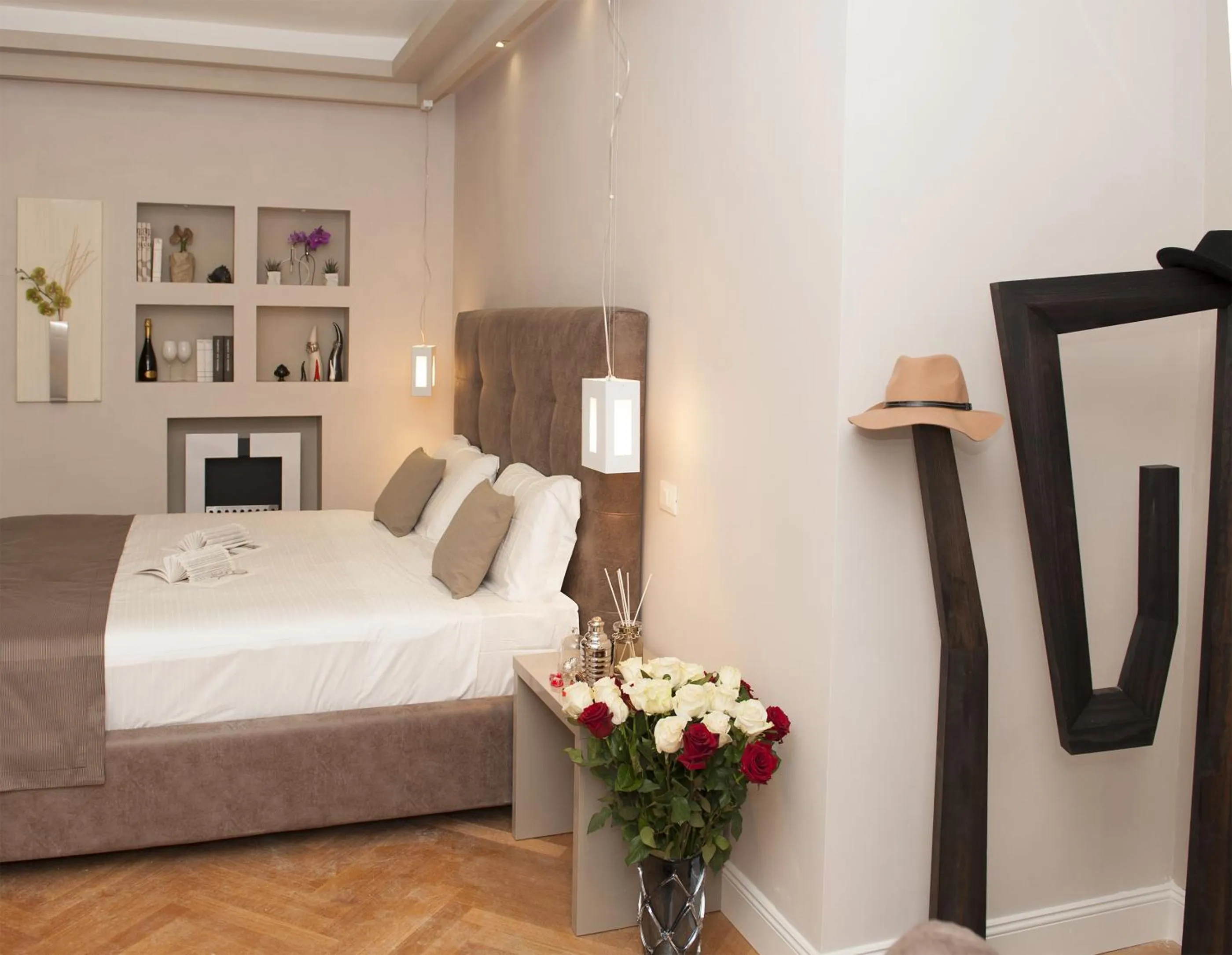 Bedroom, Bed in Terrazza Marco Antonio Luxury Suite