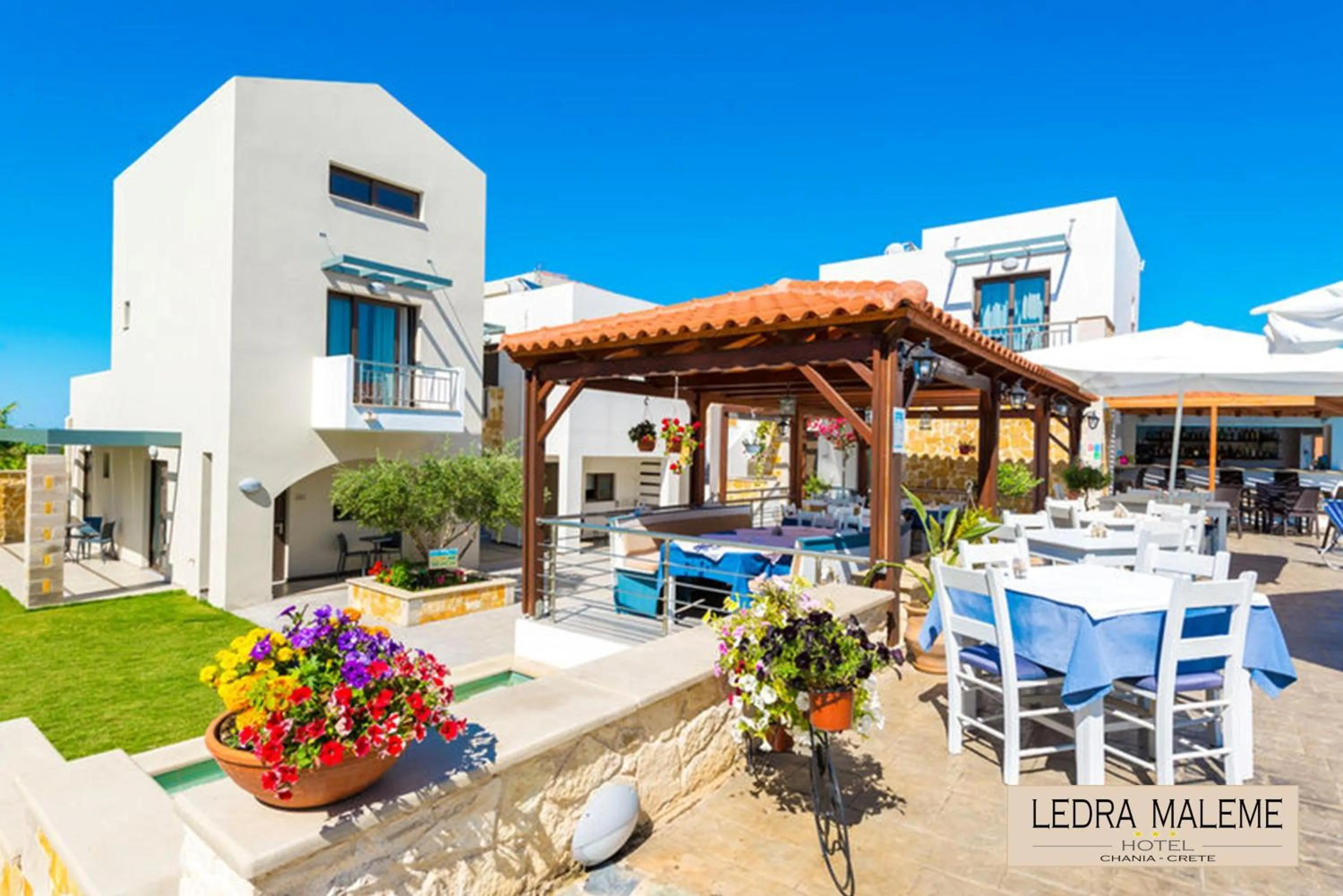 Dining area in Ledra Maleme Hotel