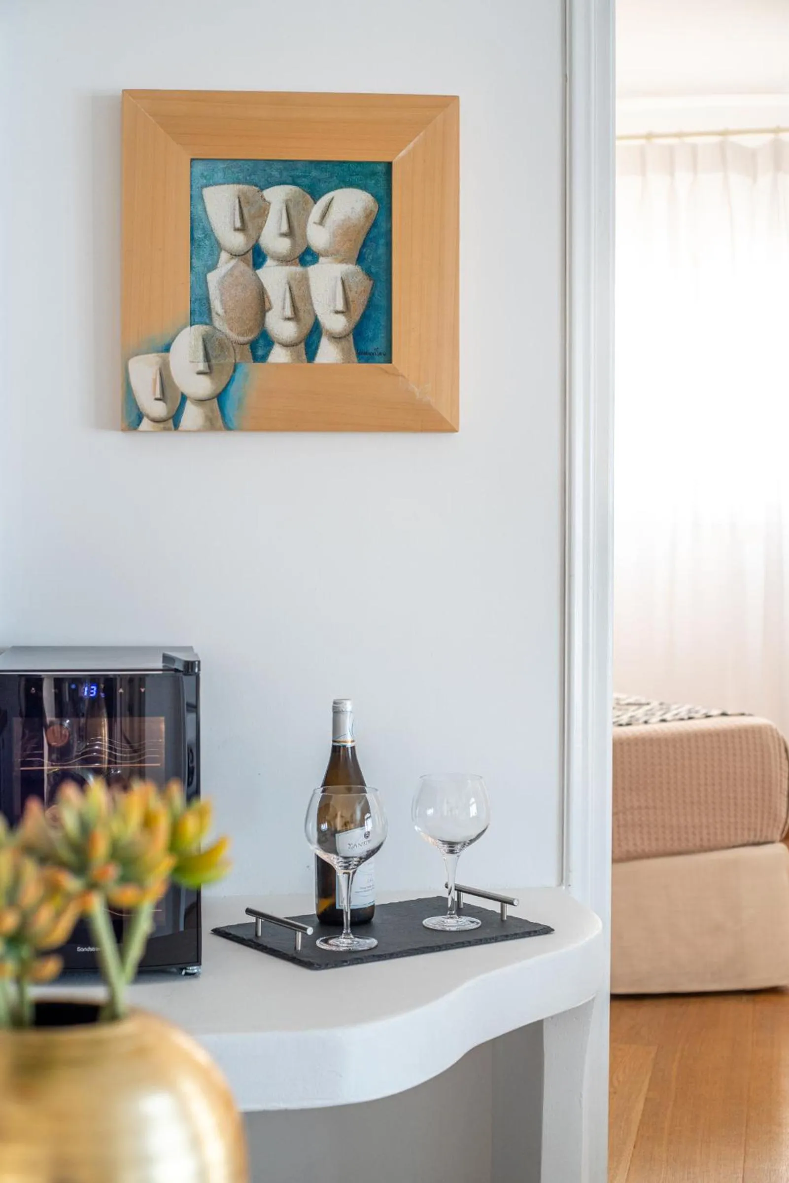 Kitchen or kitchenette in Ode Villa Oia Caldera & Sunset View