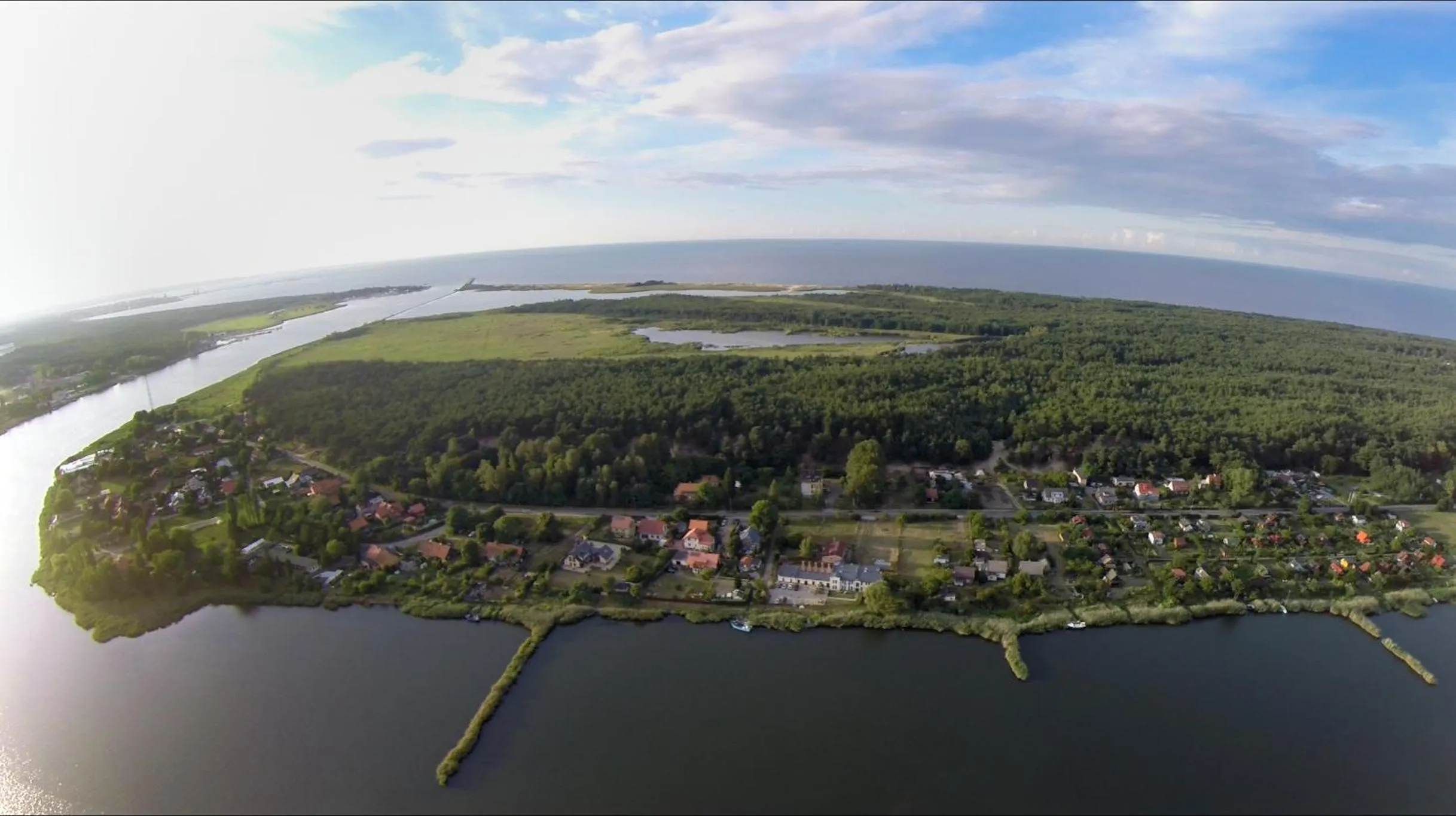 Bird's eye view in Kurort Stara Wędzarnia