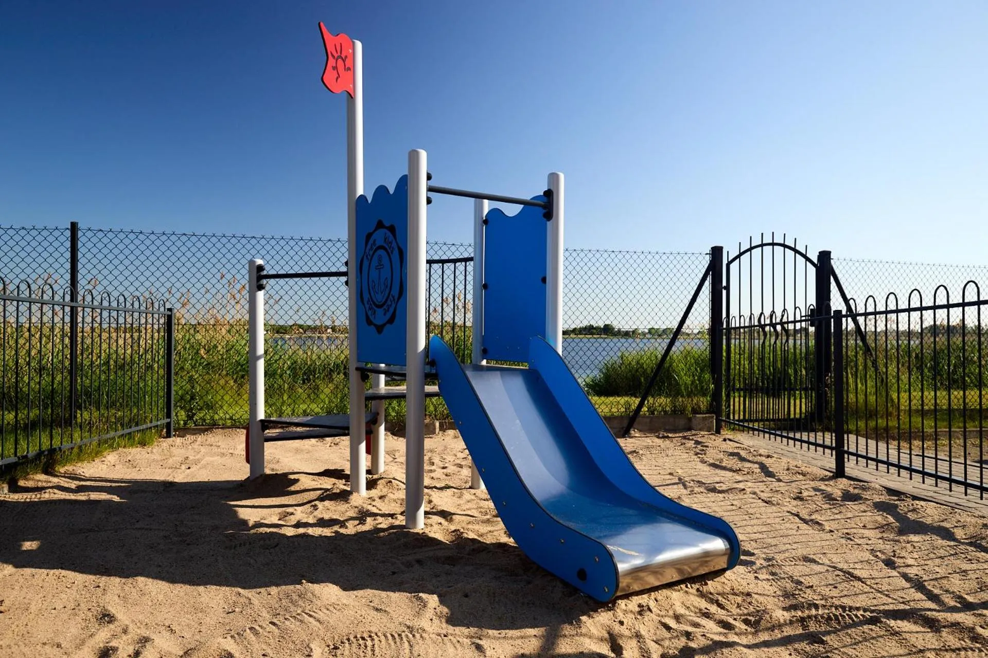 Children play ground in Kurort Stara Wędzarnia