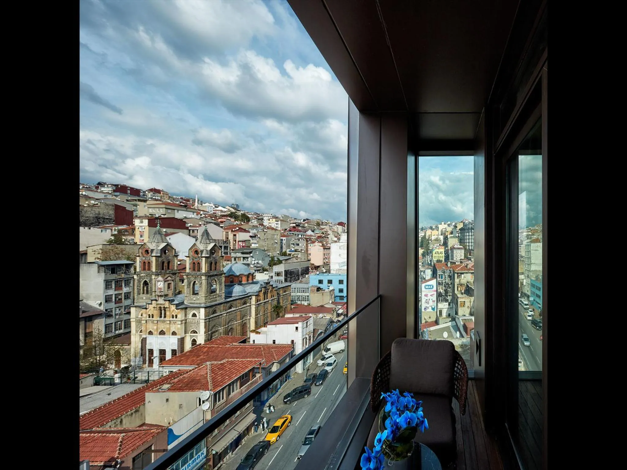 Balcony/Terrace in Naz City Hotel Taksim - Special Category
