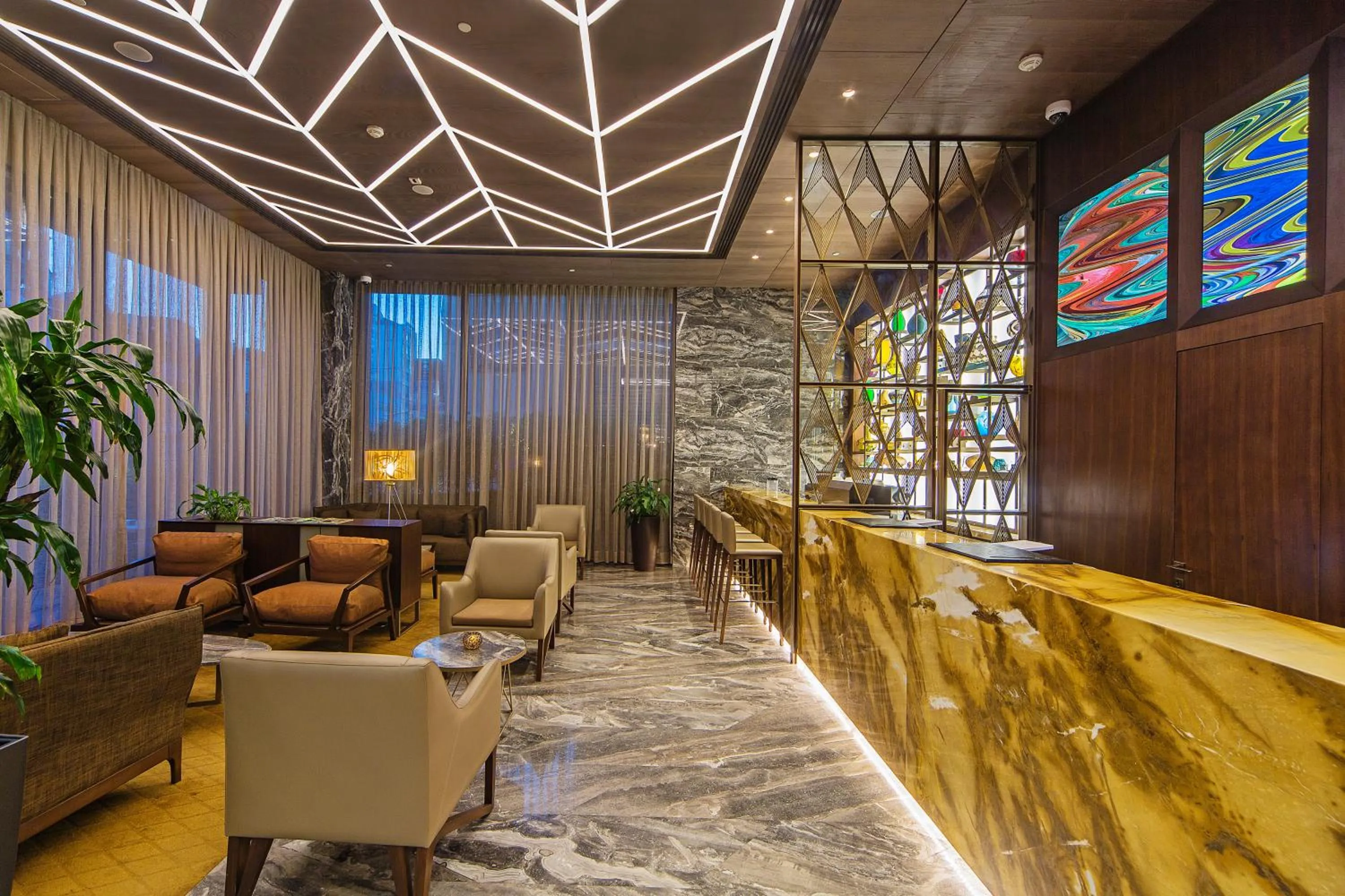 Decorative detail in Naz City Hotel Taksim - Special Category