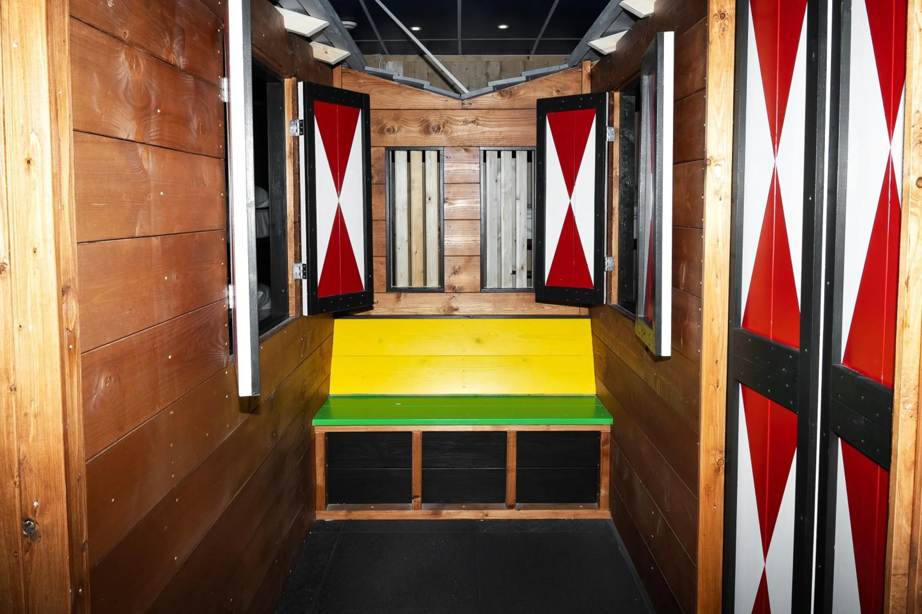 Bedroom in Amsterdam Teleport Hotel