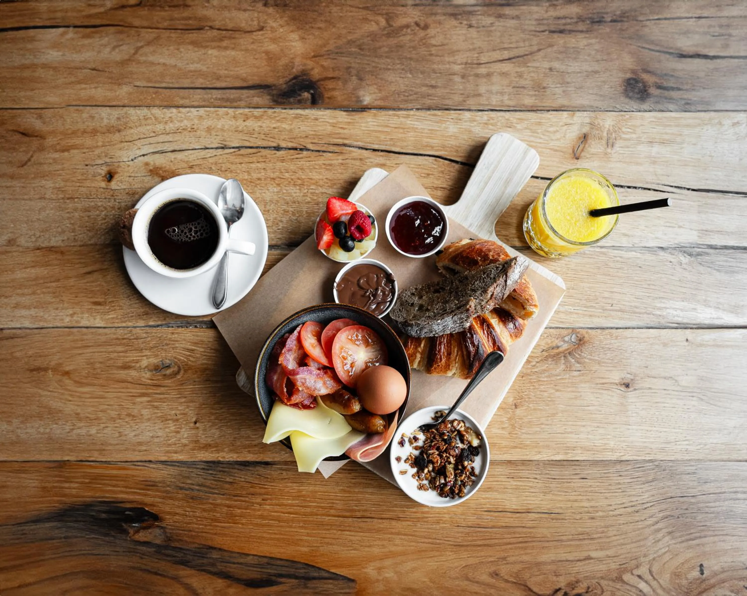 Breakfast in Amsterdam Teleport Hotel