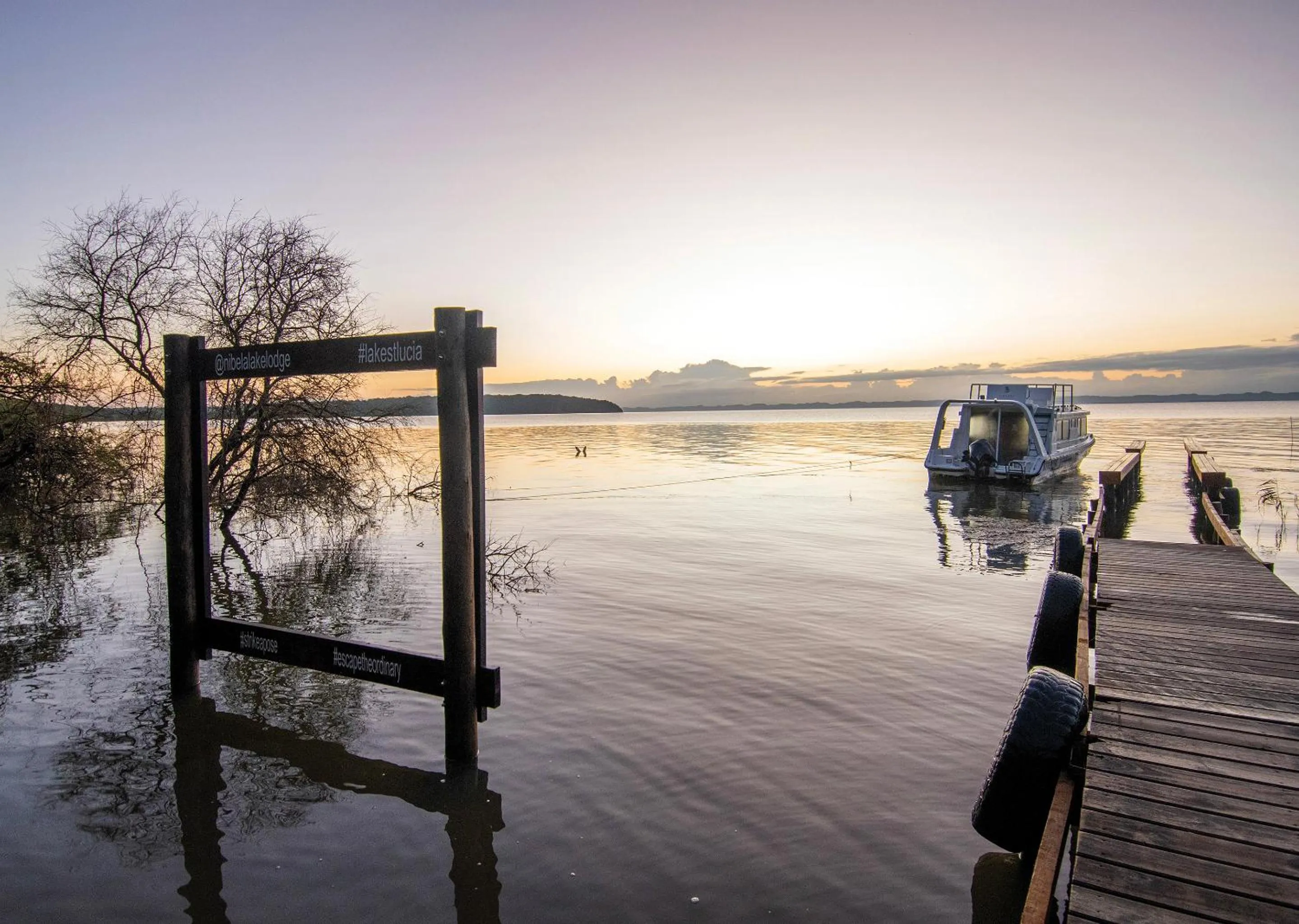 Day in Malkoha Lake St Lucia