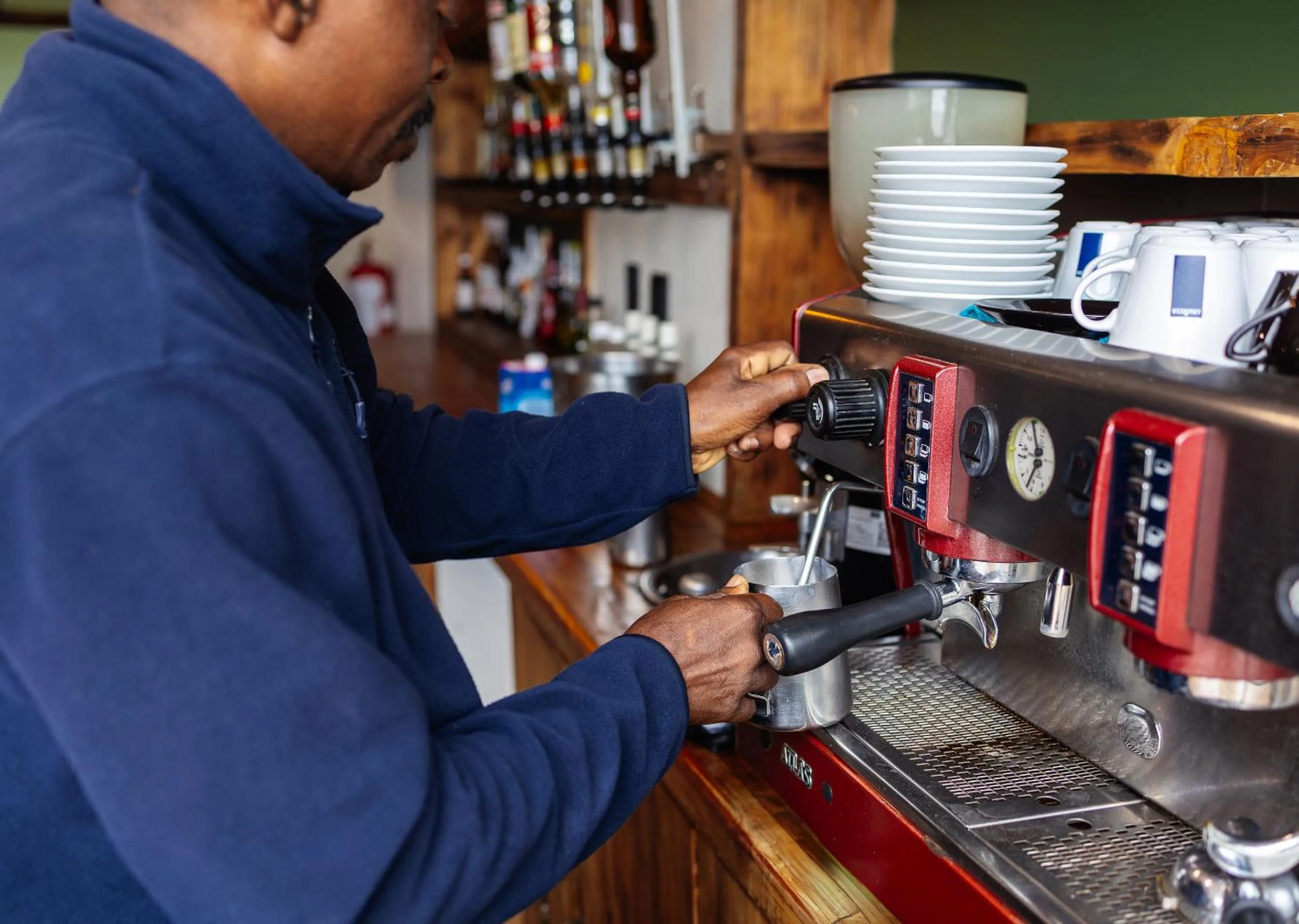 People in Malkoha Lake St Lucia