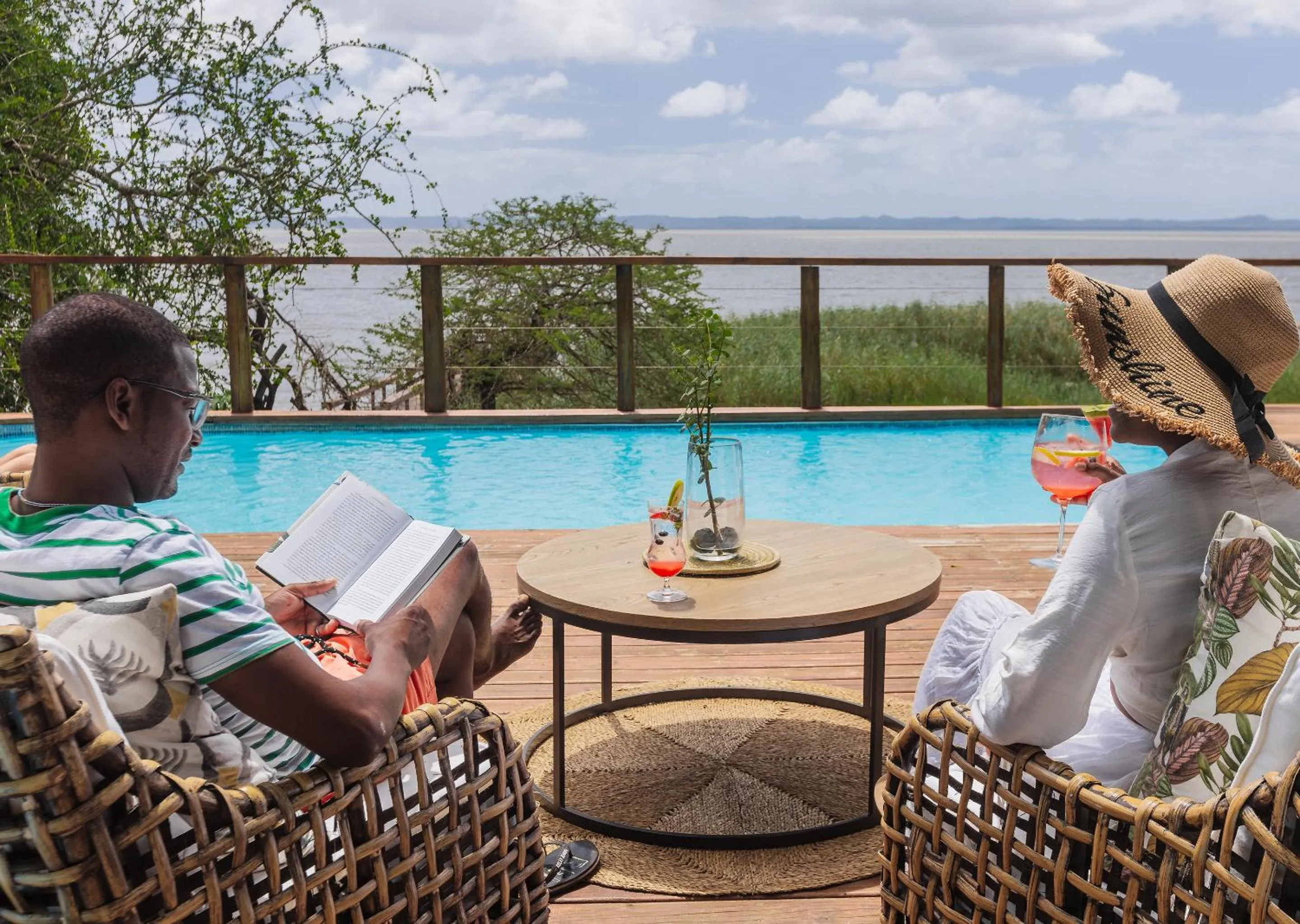 Patio in Malkoha Lake St Lucia