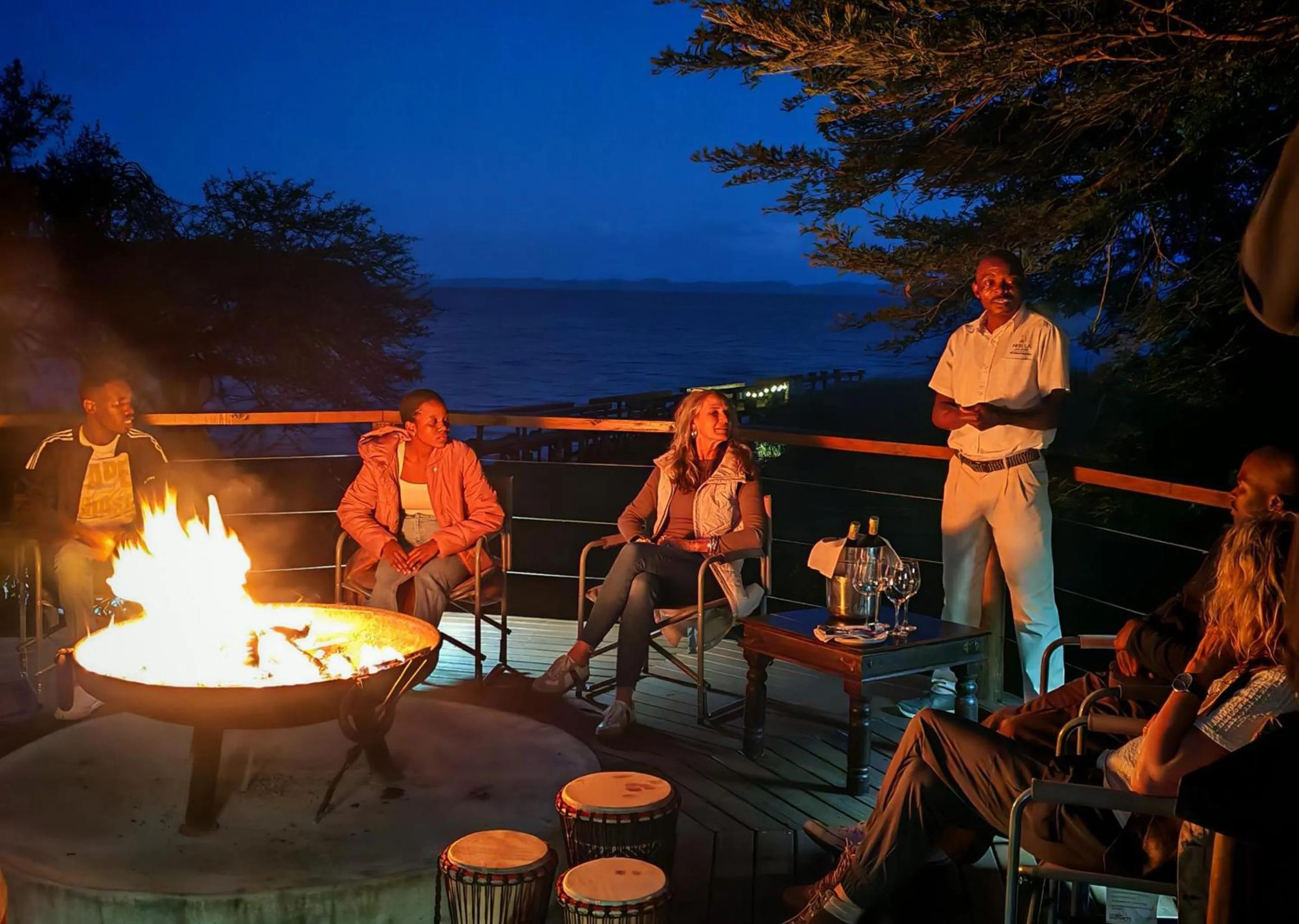 Night in Malkoha Lake St Lucia