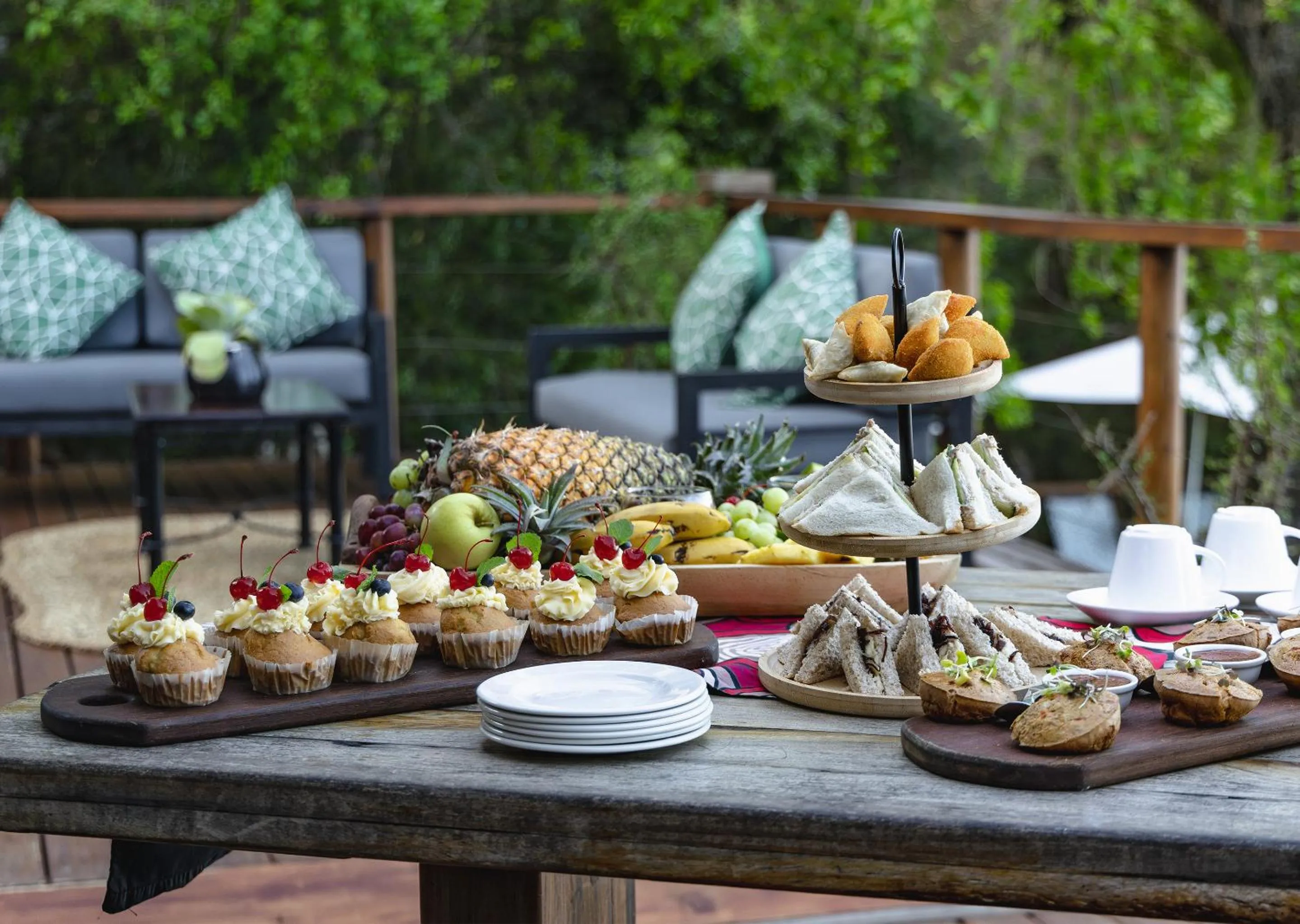 Garden in Malkoha Lake St Lucia