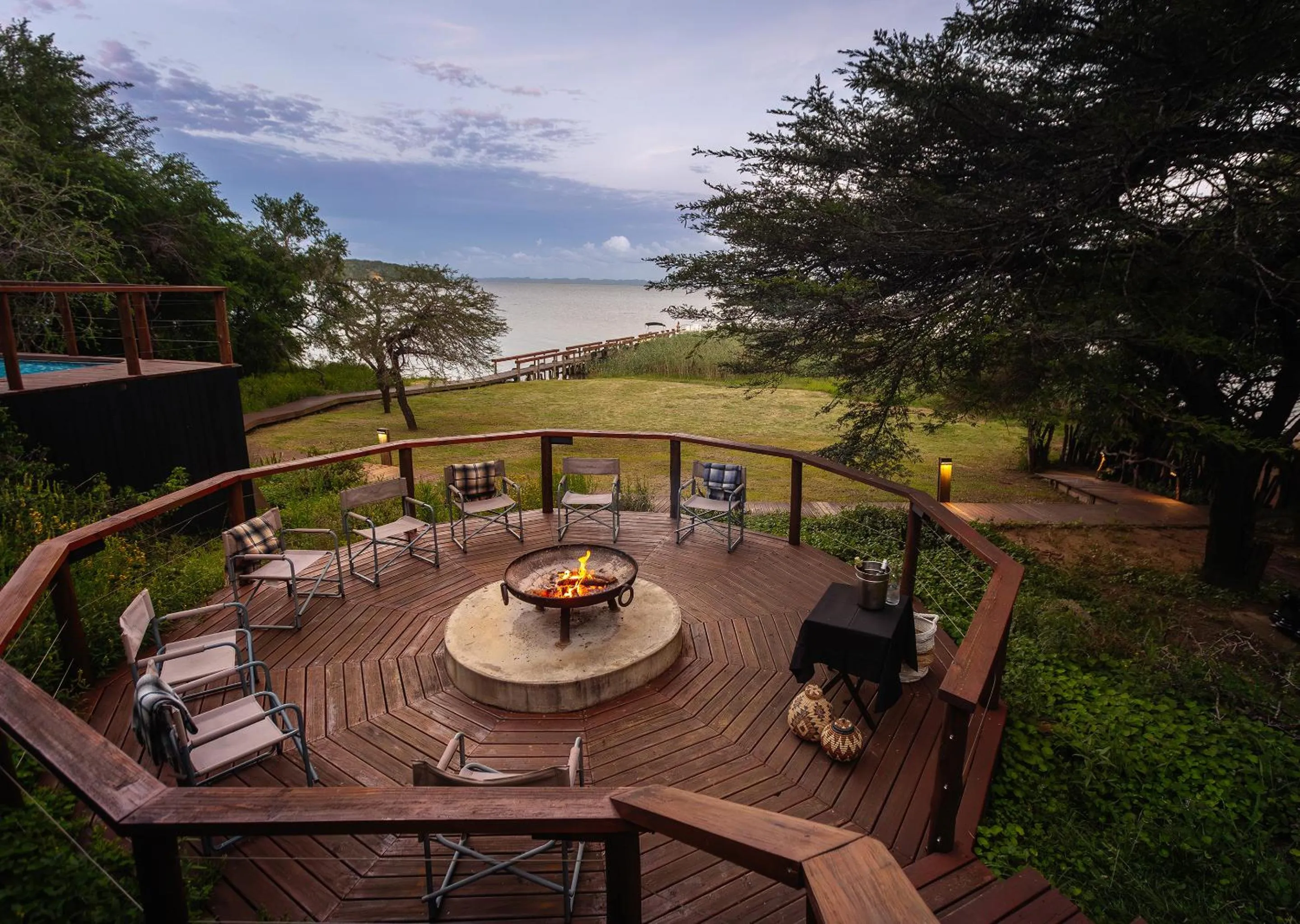 Patio in Malkoha Lake St Lucia