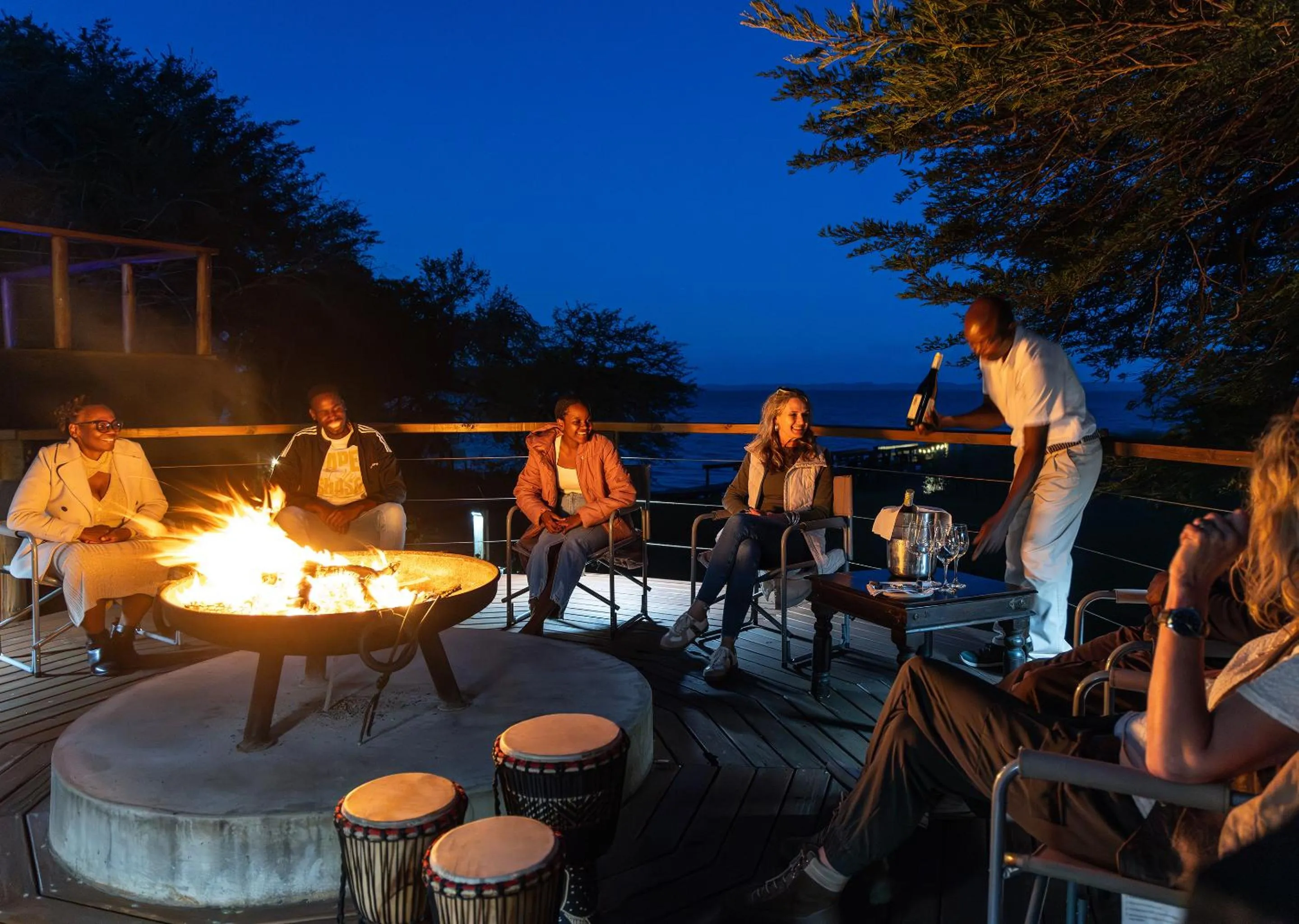 Night in Malkoha Lake St Lucia