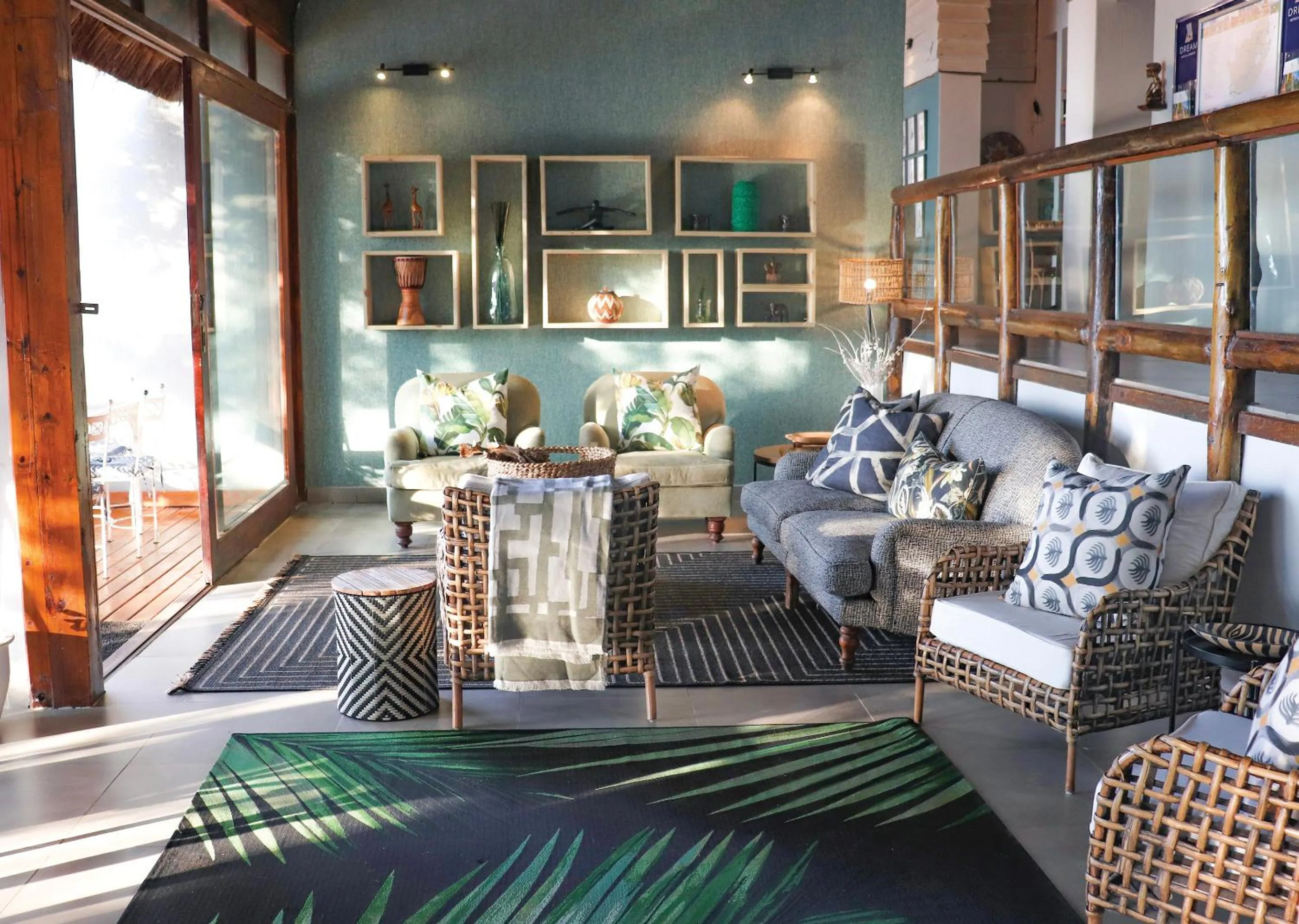 Lobby or reception in Malkoha Lake St Lucia