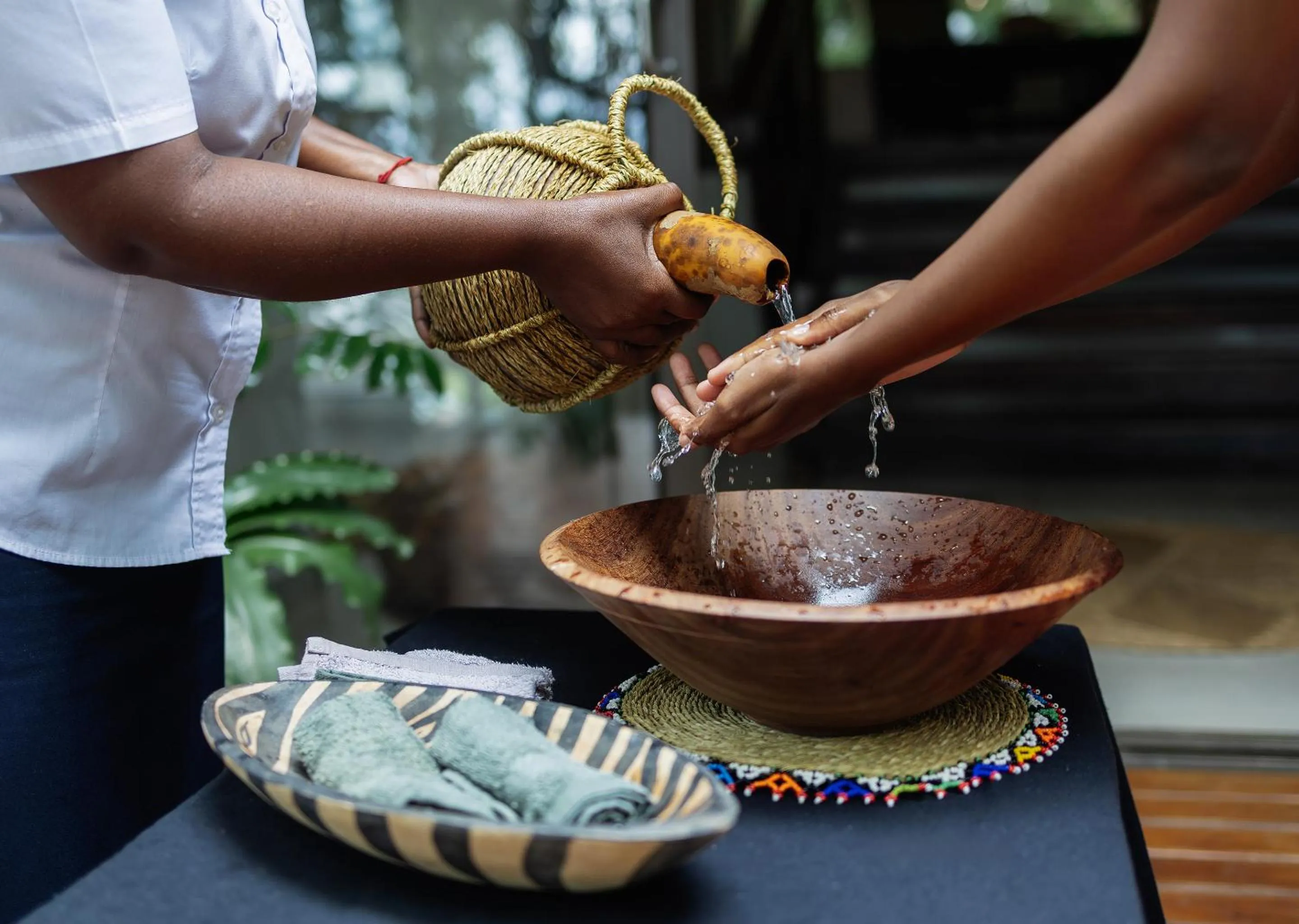 People in Malkoha Lake St Lucia