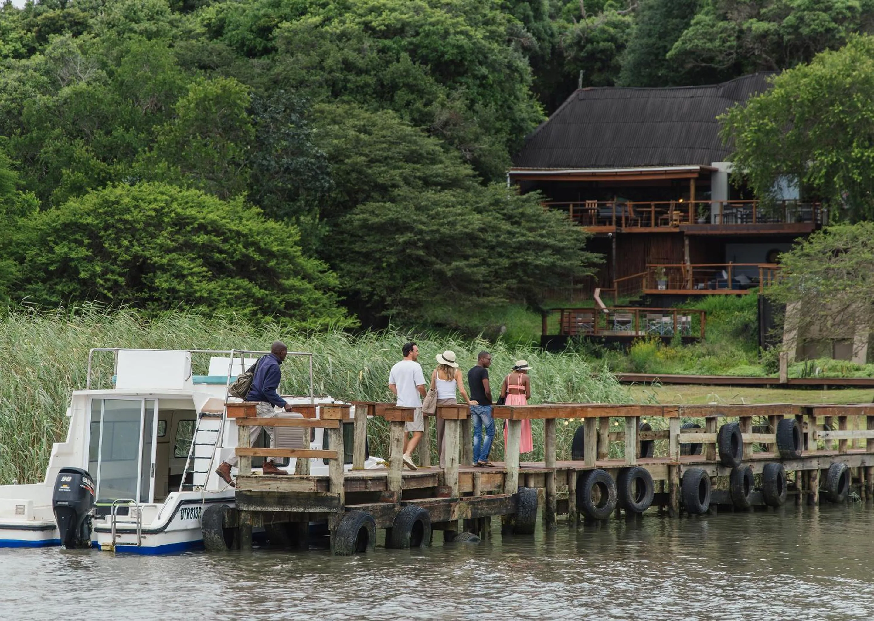Day in Malkoha Lake St Lucia