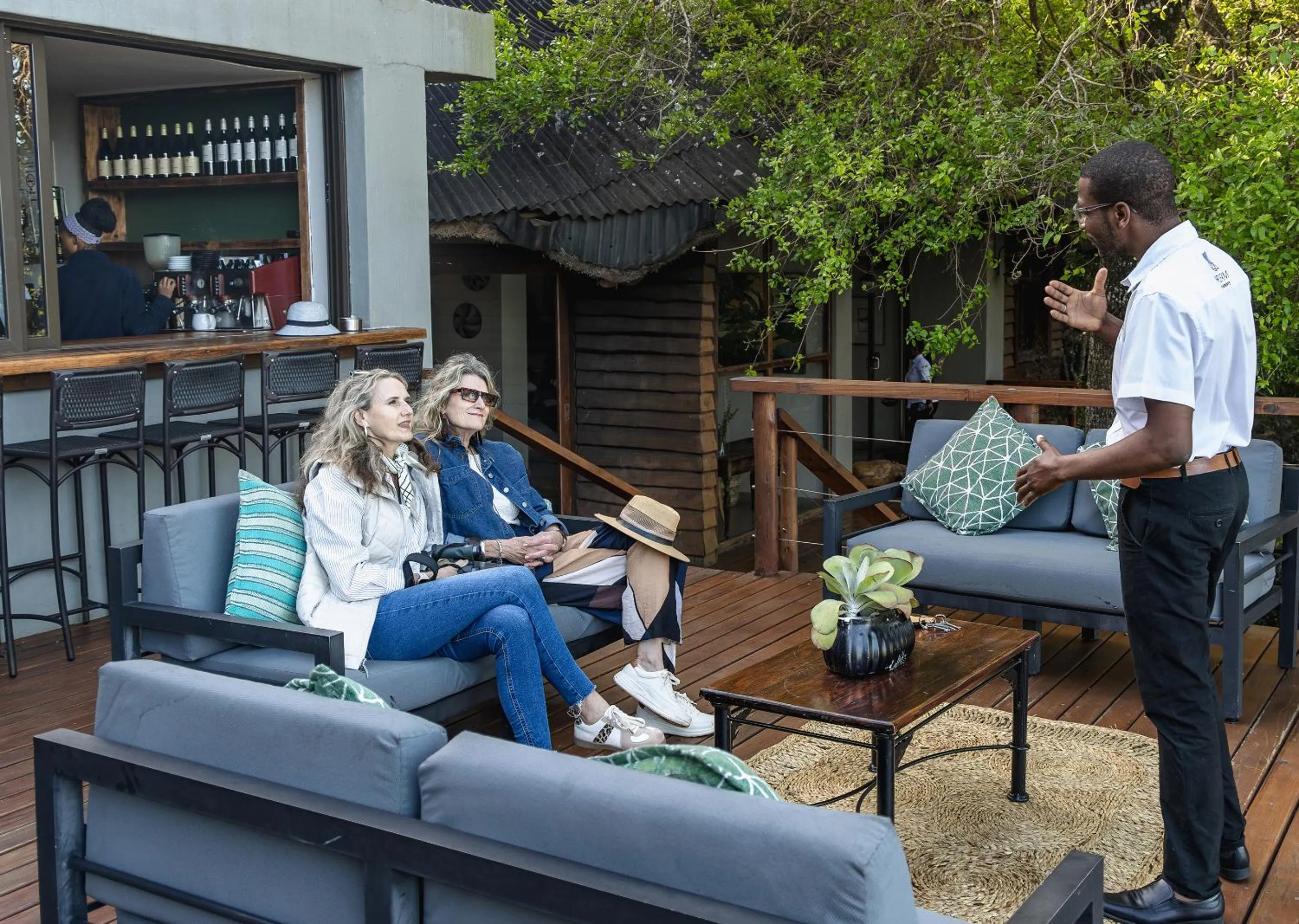 Patio in Malkoha Lake St Lucia