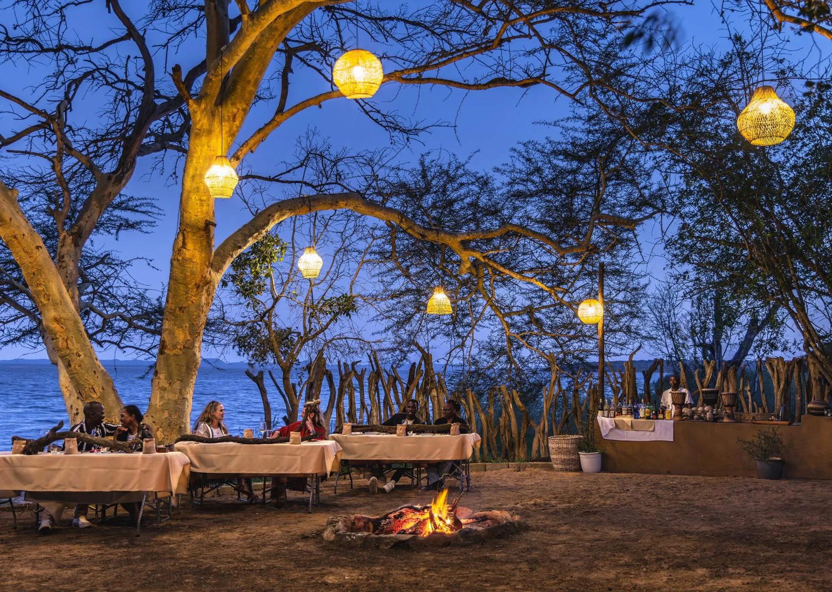 Night in Malkoha Lake St Lucia