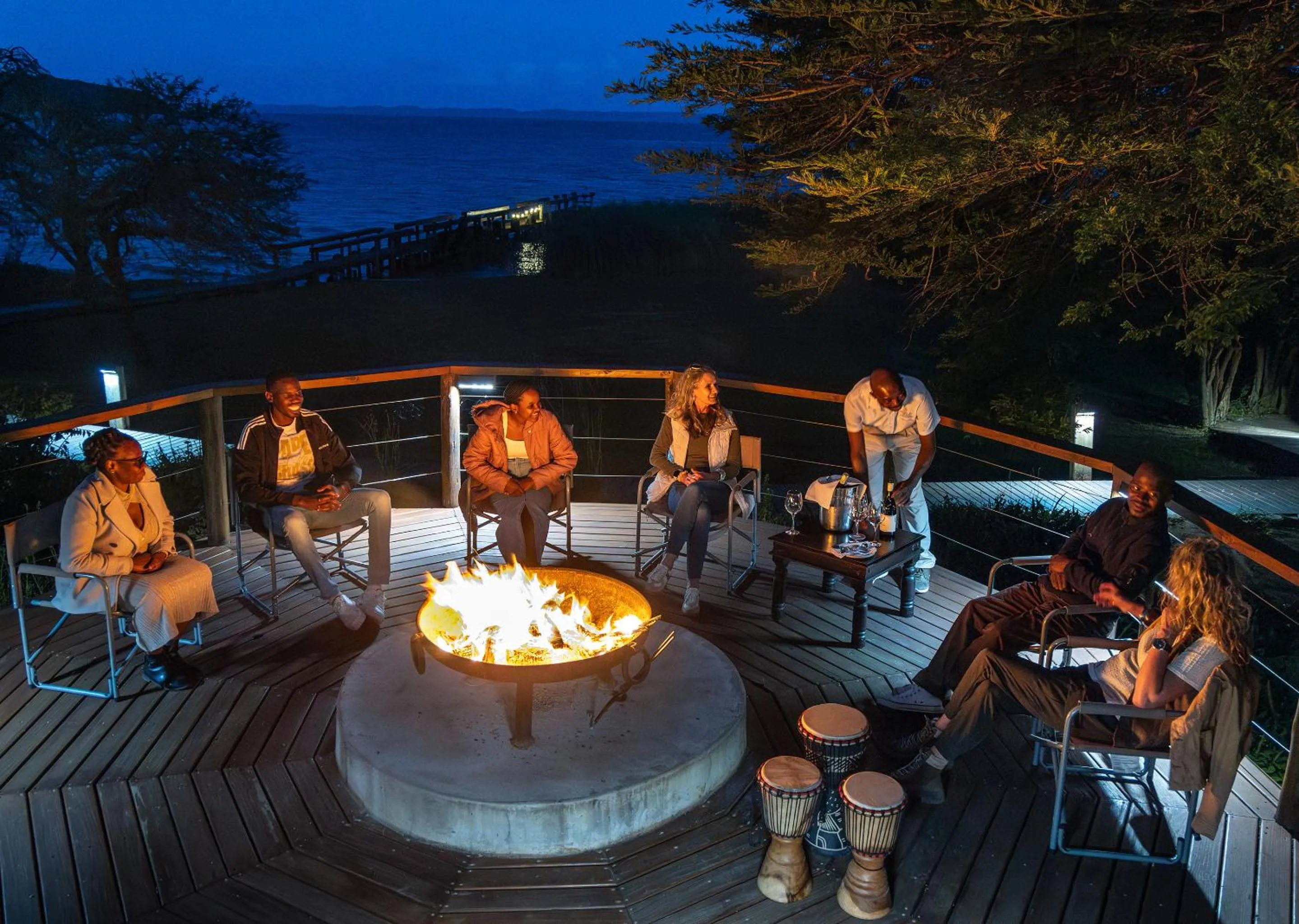 Night in Malkoha Lake St Lucia