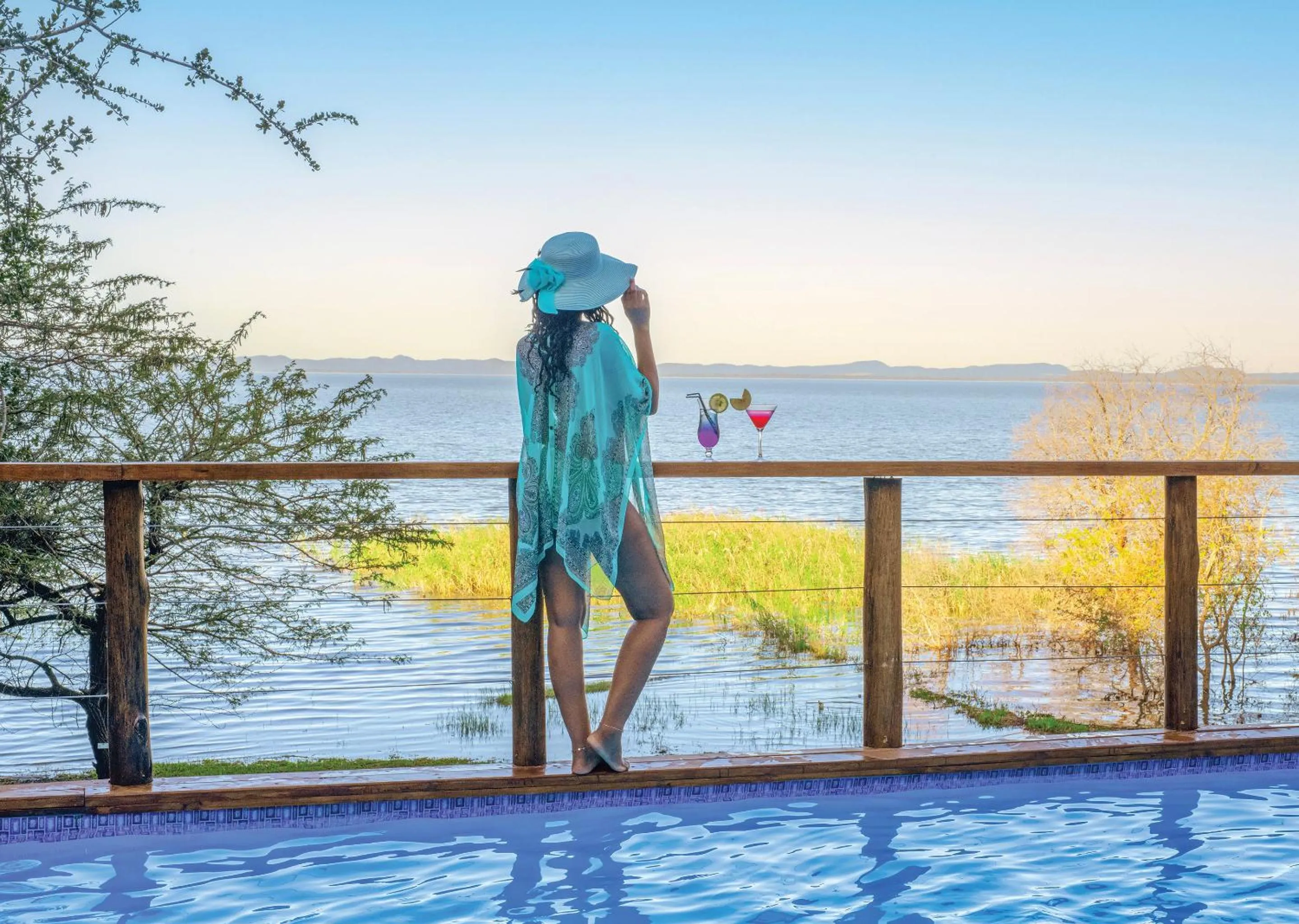 Day in Malkoha Lake St Lucia