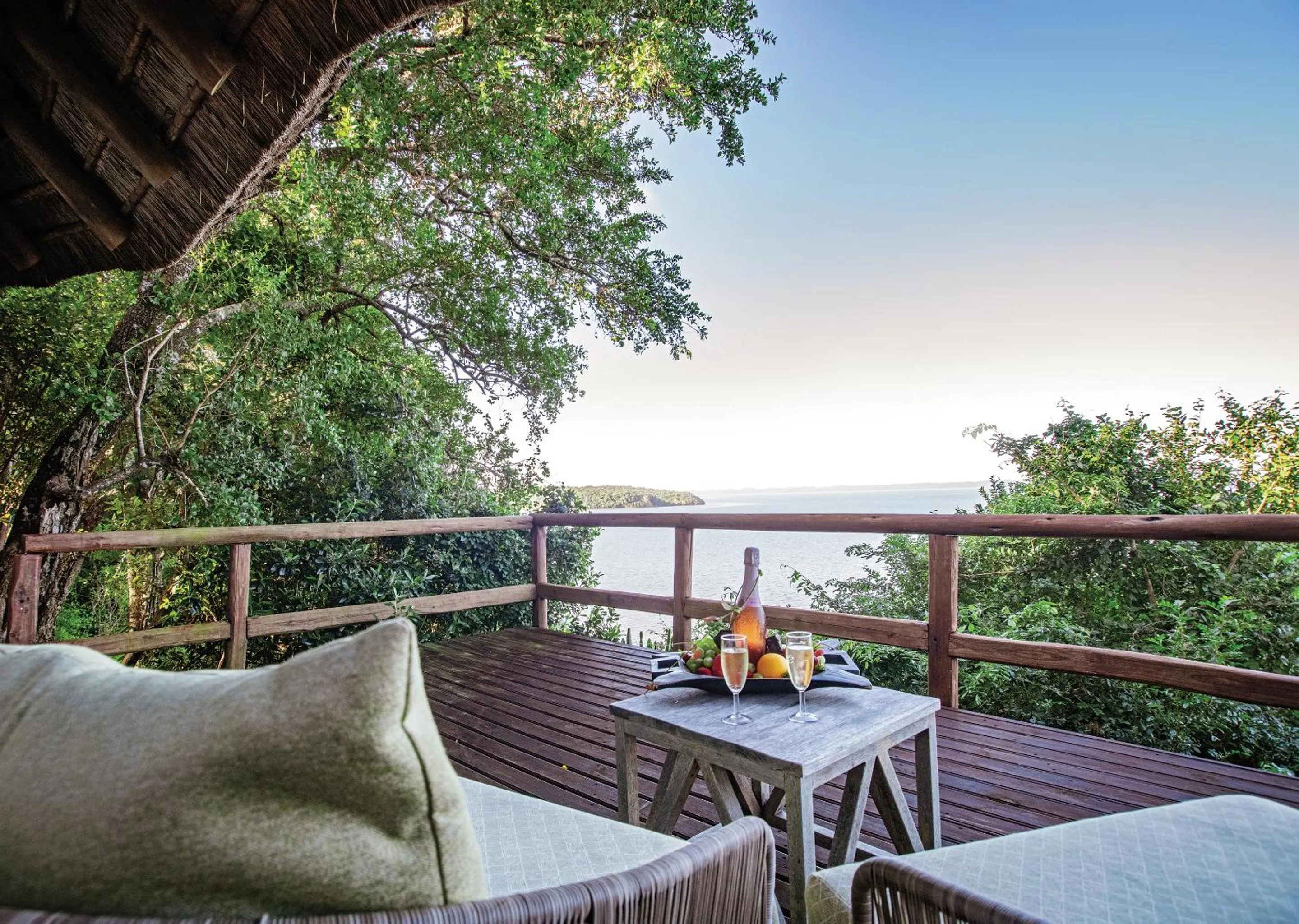 Patio in Malkoha Lake St Lucia