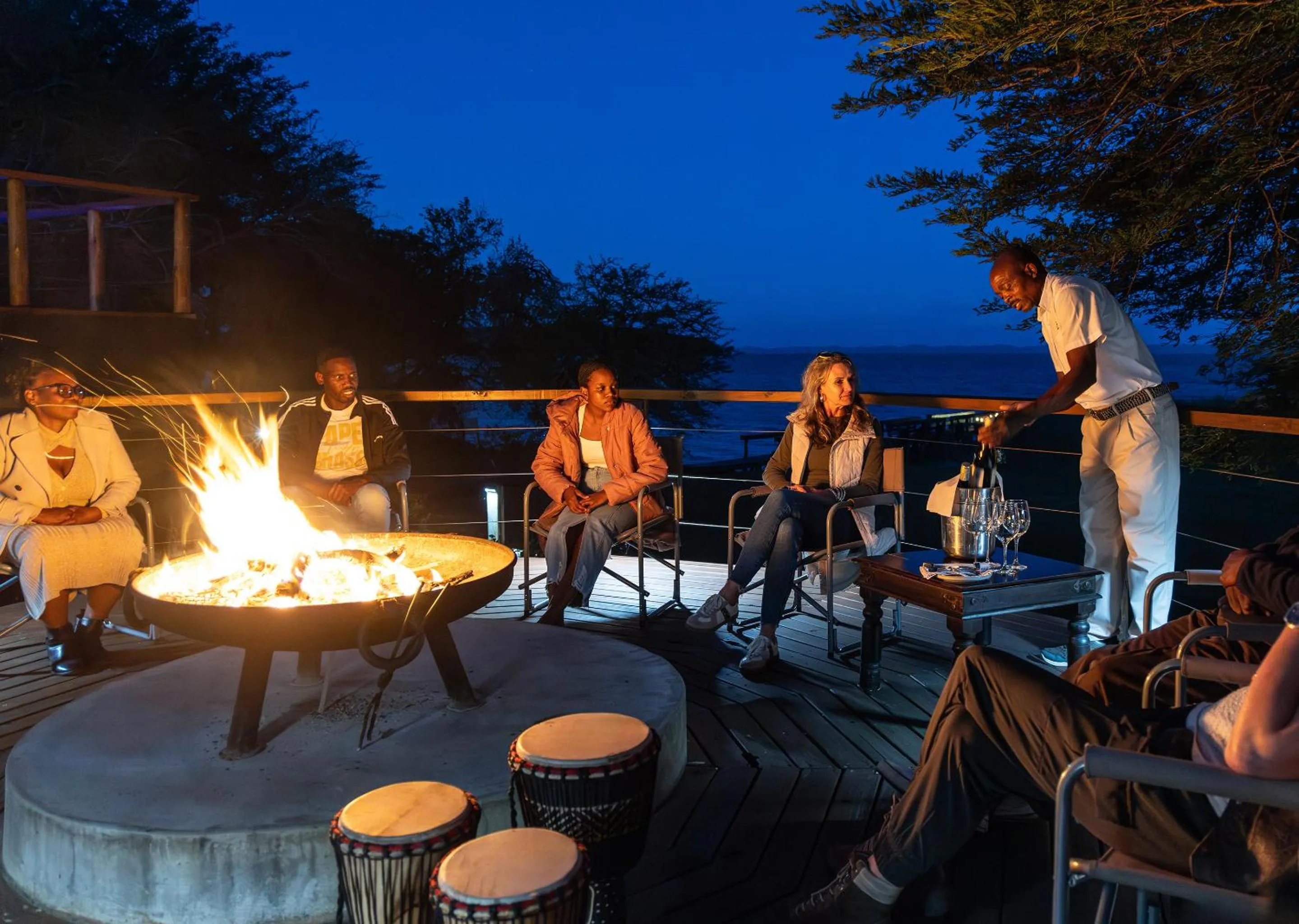 Patio in Malkoha Lake St Lucia