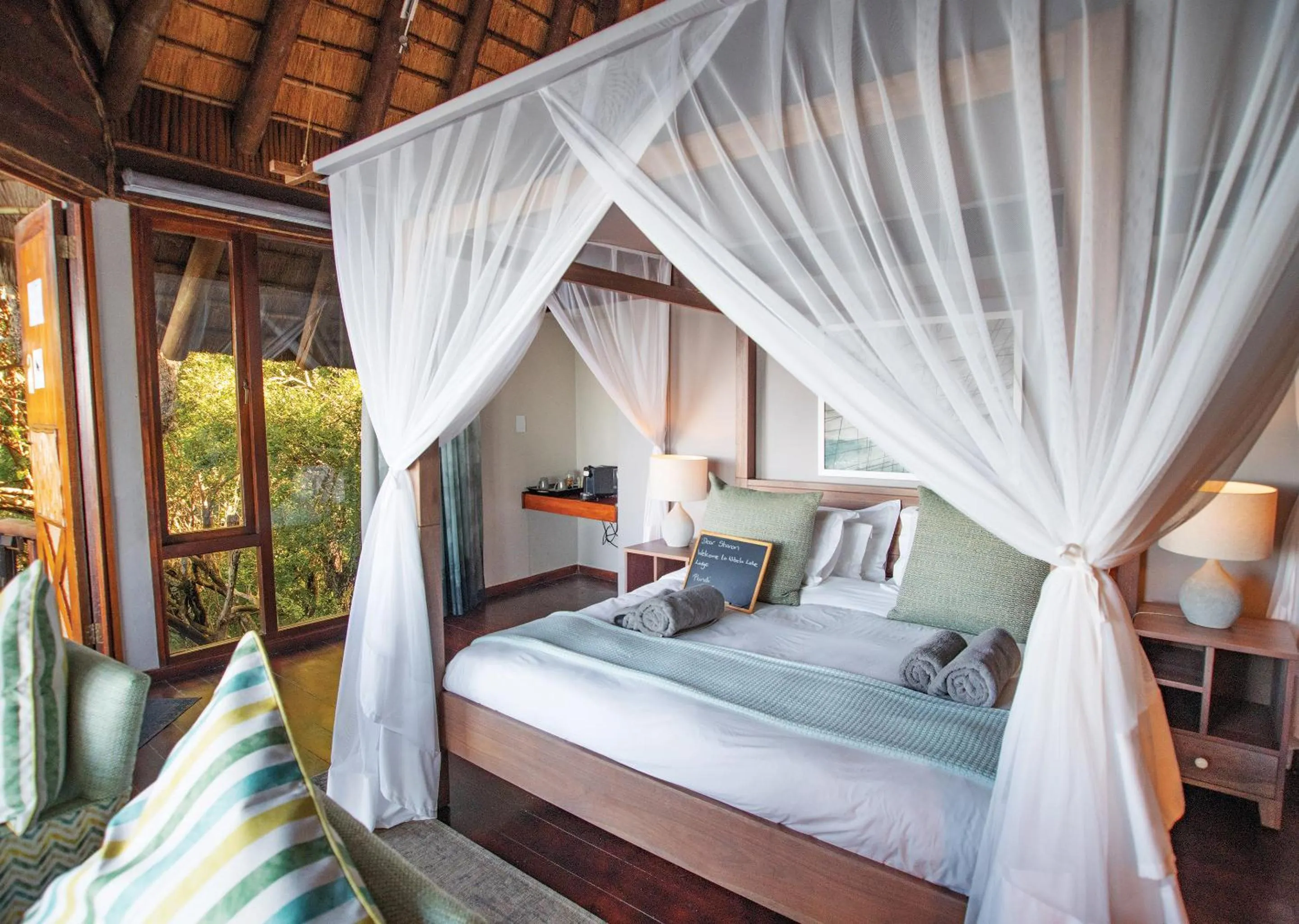 Bed in Malkoha Lake St Lucia