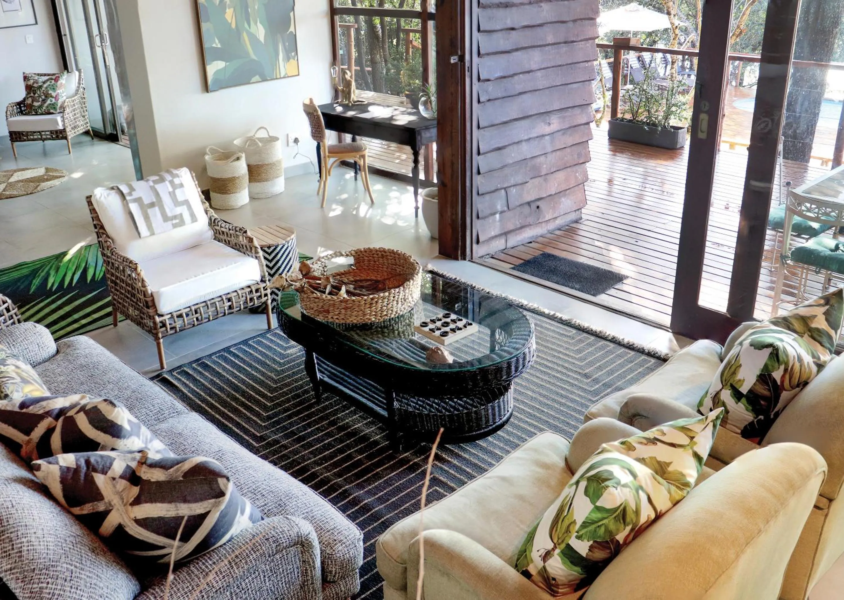 Lobby or reception in Malkoha Lake St Lucia